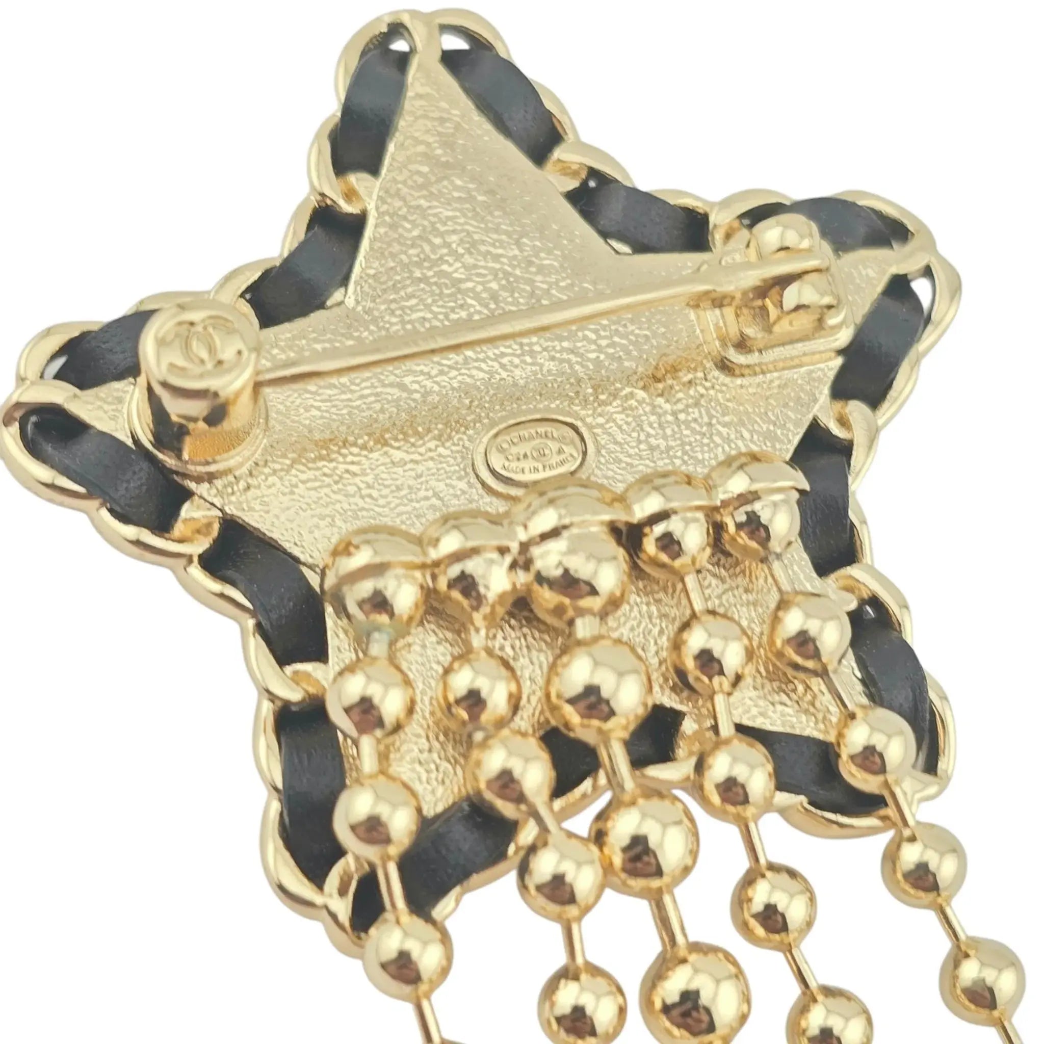 Chanel CC Blue Star Brooch 2024 CHANEL