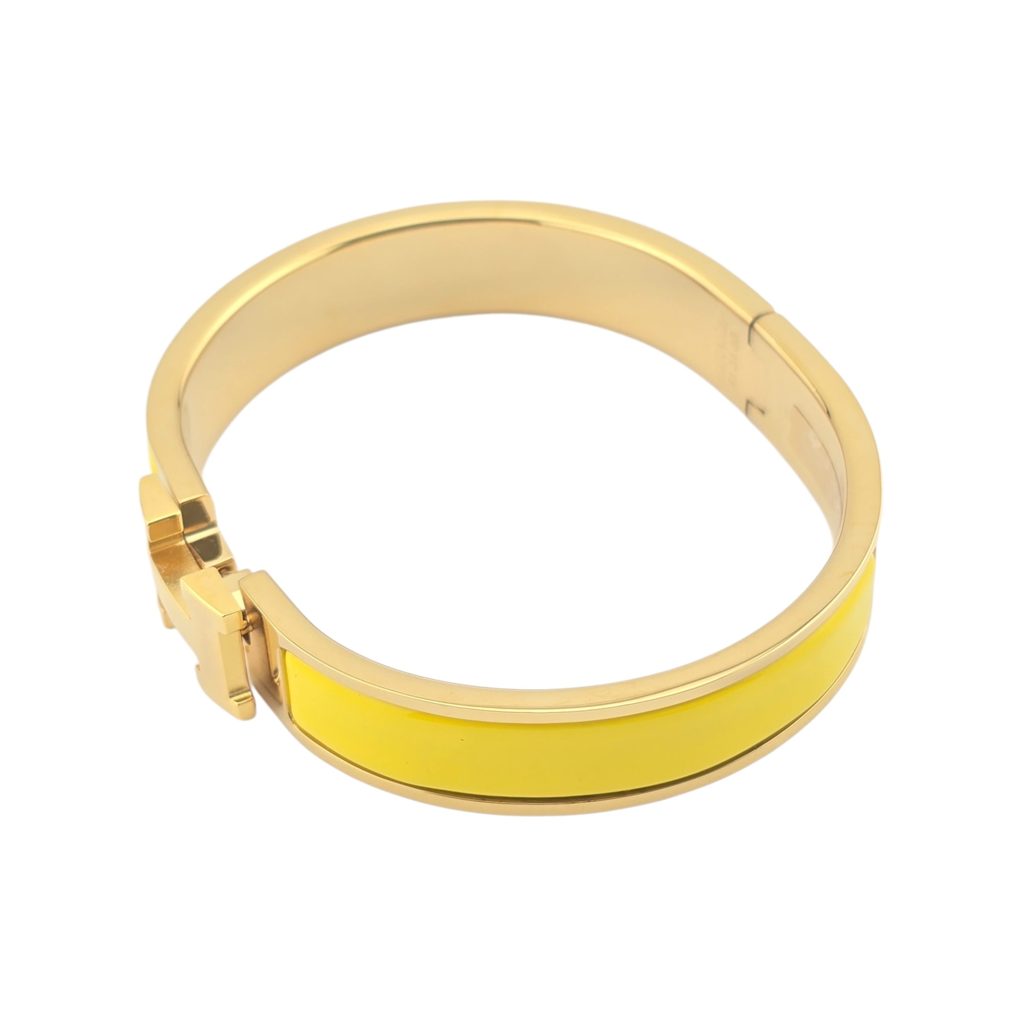 Hermes Clic H Bracelet Yellow Gold GM