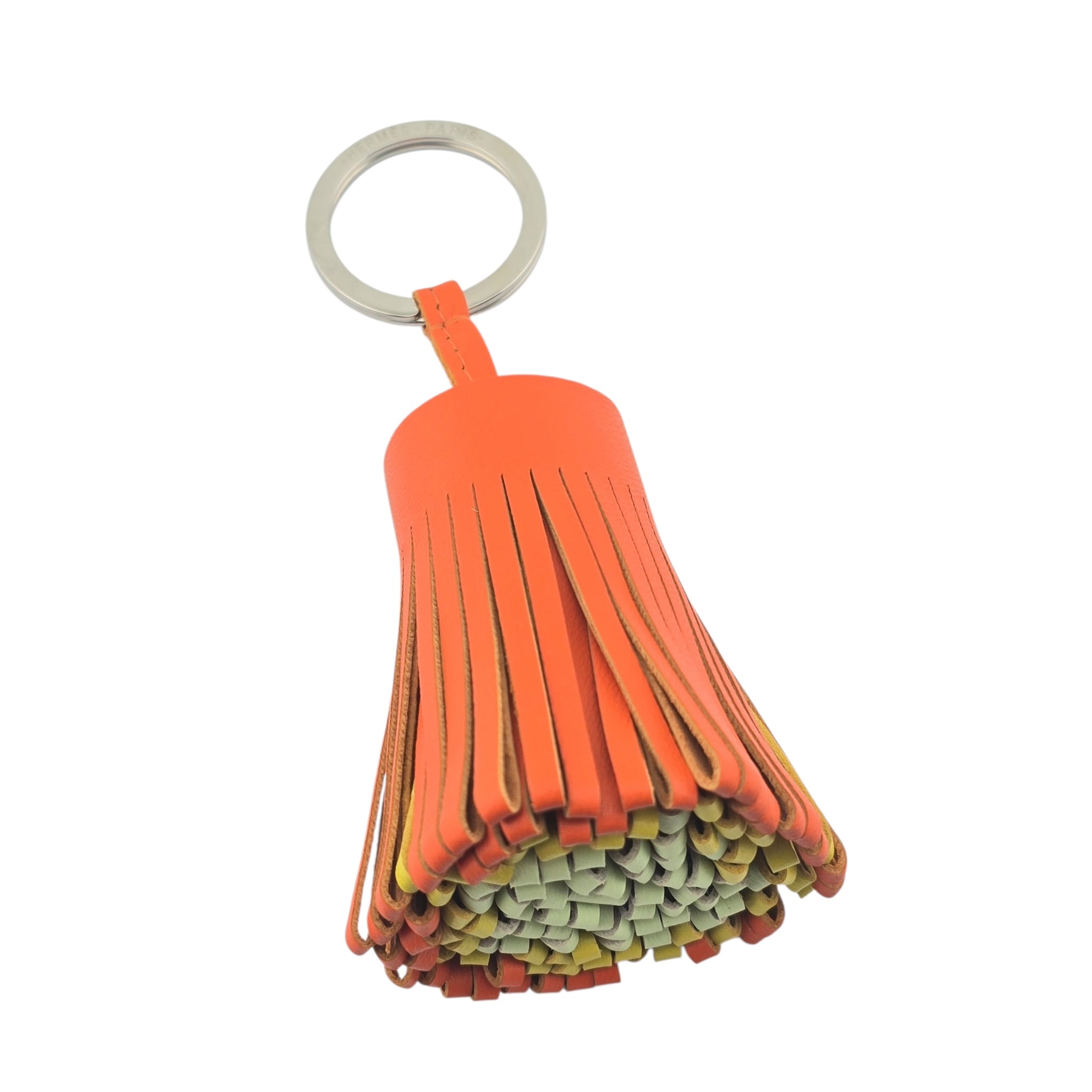 Hermes Carmen Key Ring Orange