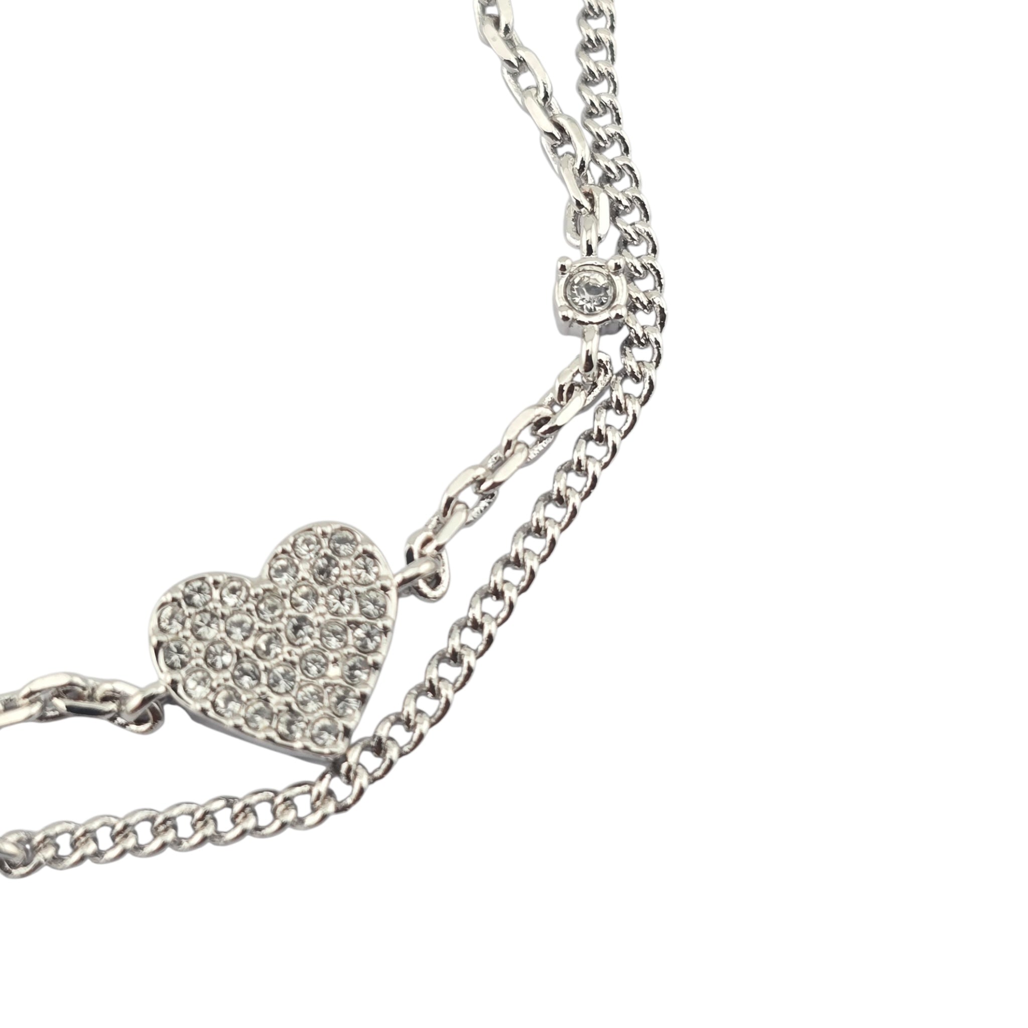 Christian Dior CD Silver Clair D Lune Bracelet