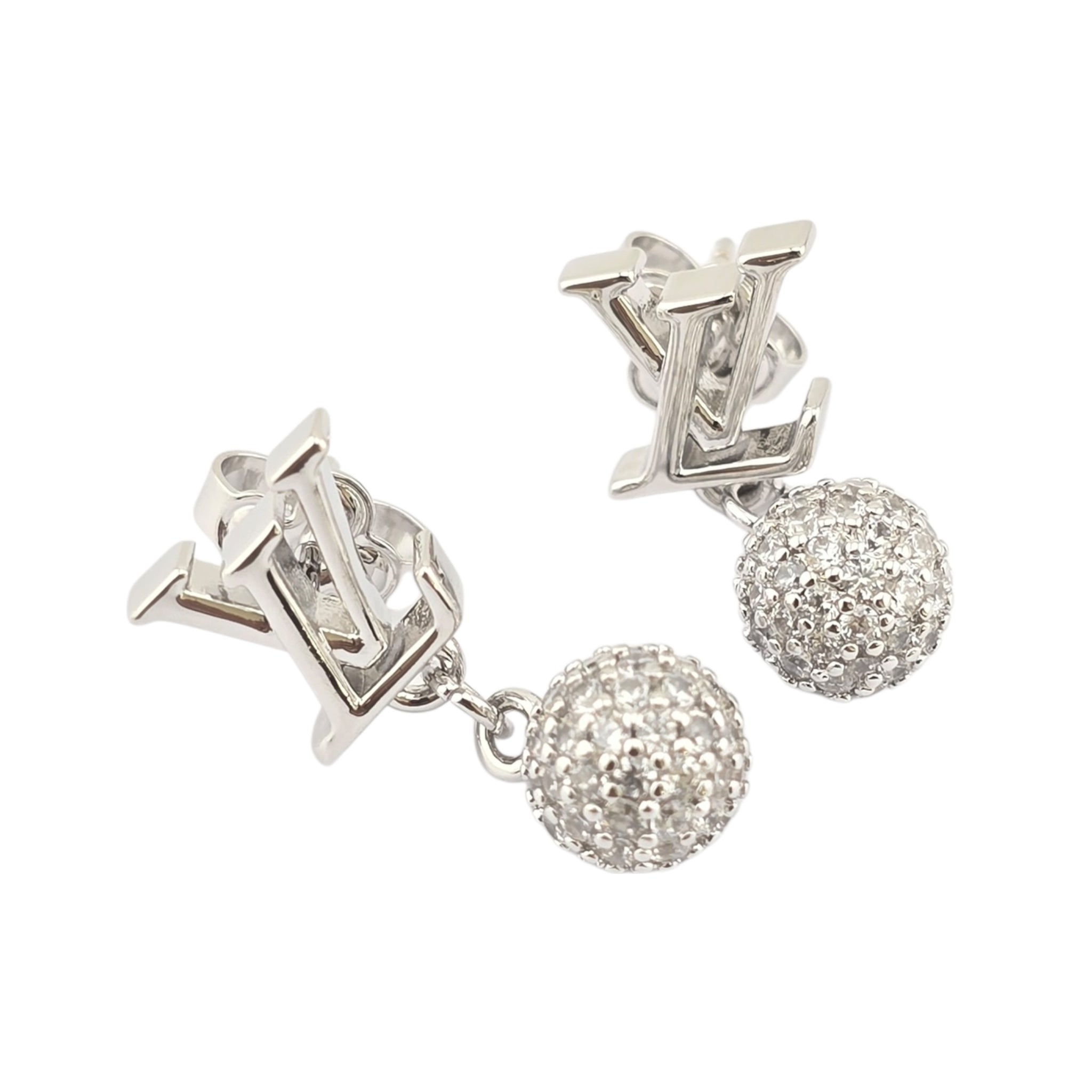 Louis Vuitton LV Iconic Louisa Strass Earrings LOUIS VUITTON