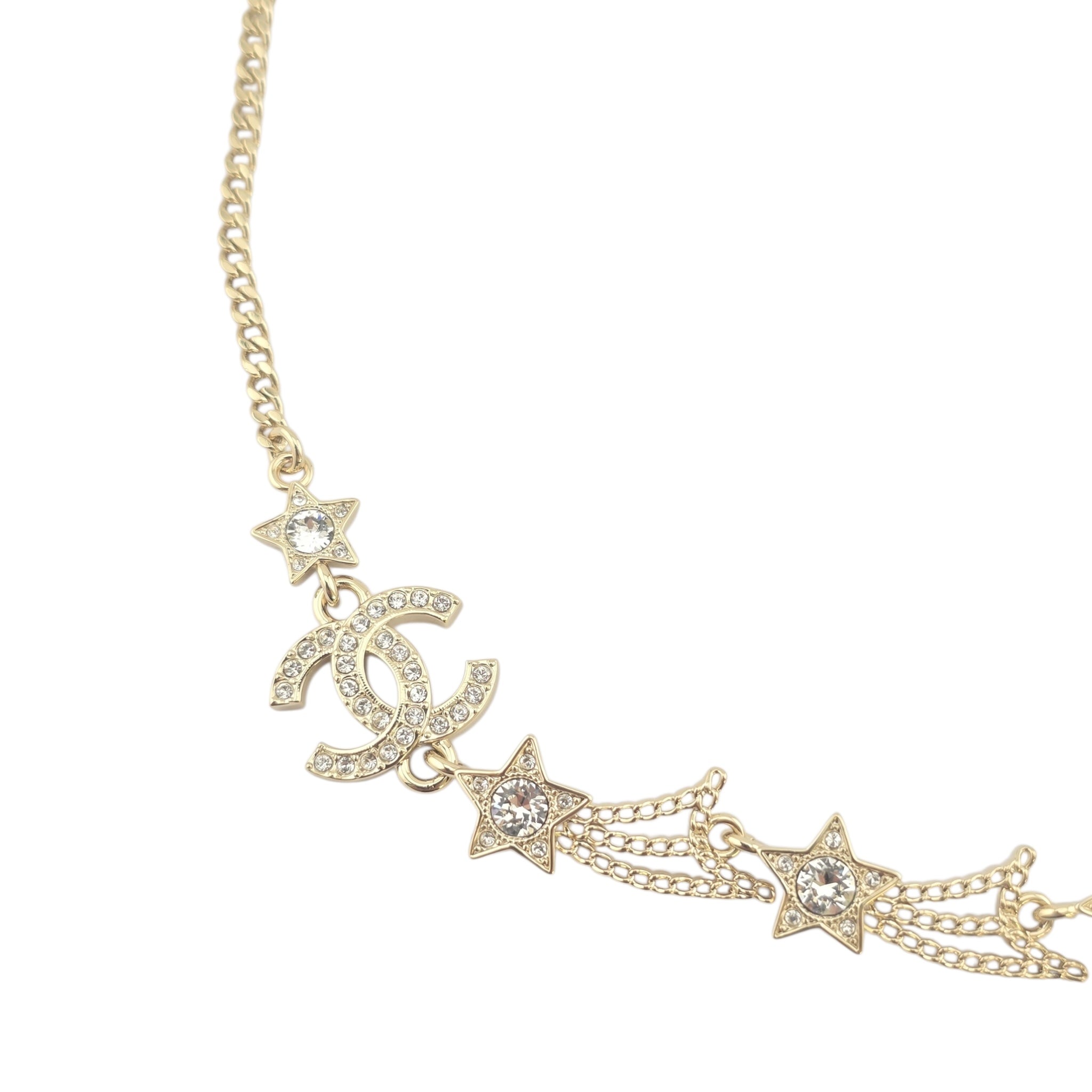 Chanel CC Shooting Star Necklace 2025 CHANEL