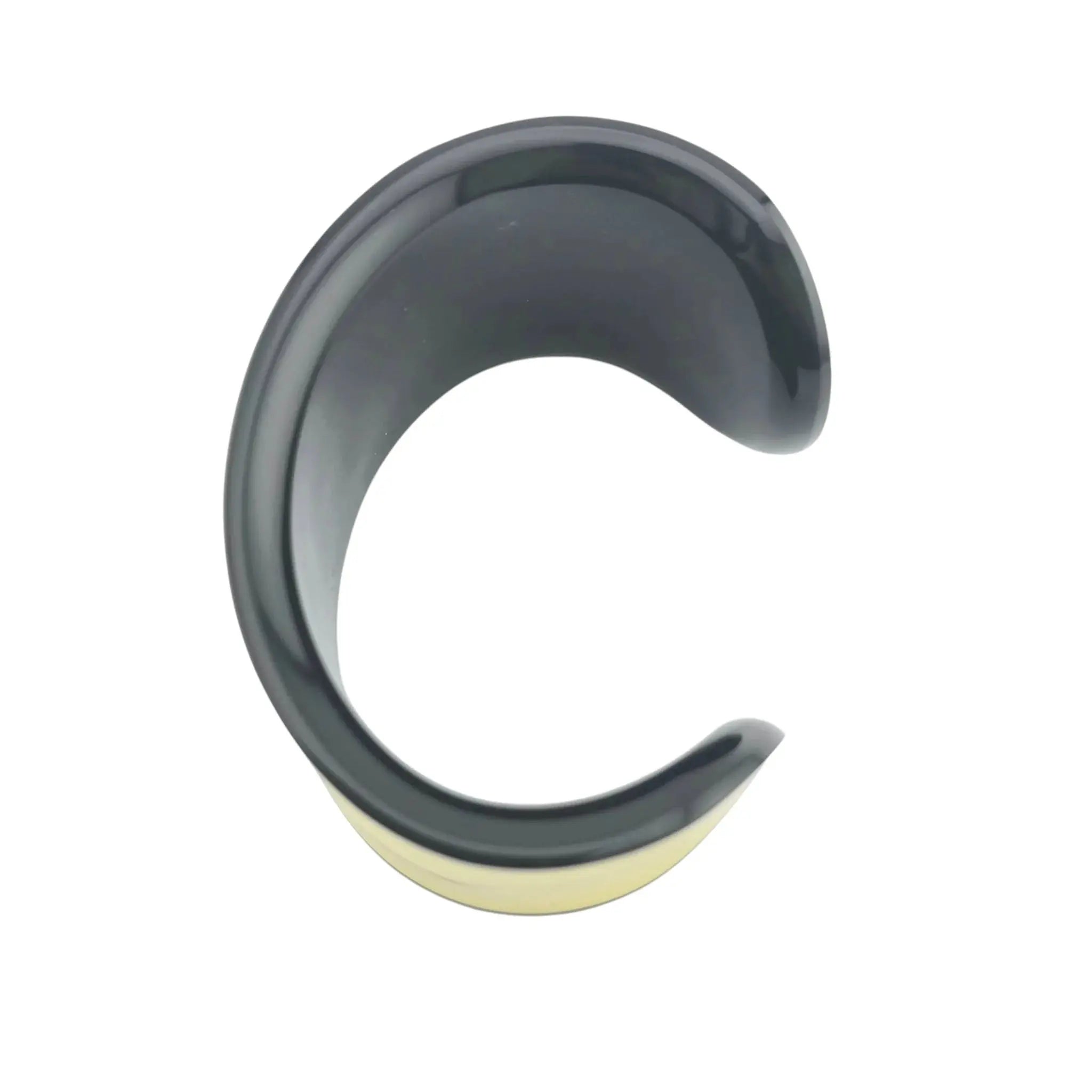 Chanel CC Resin Yellow Bangle B23 CHANEL