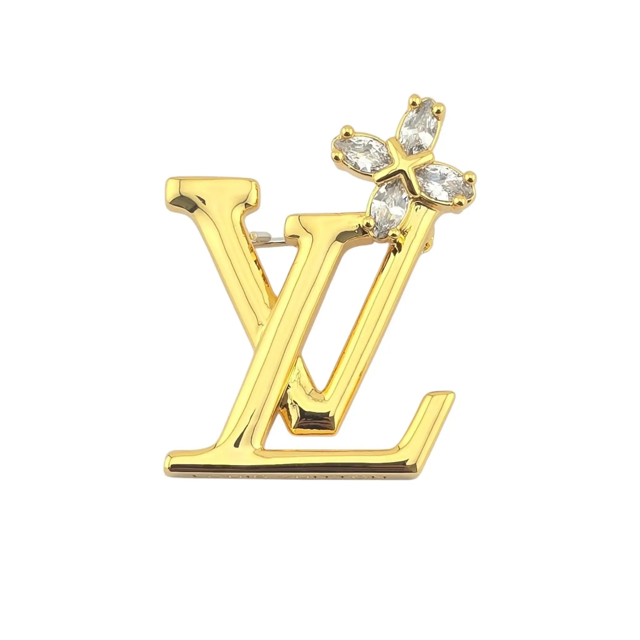 Louis Vuitton LV Iconic Flower Pin Brooch LOUIS VUITTON