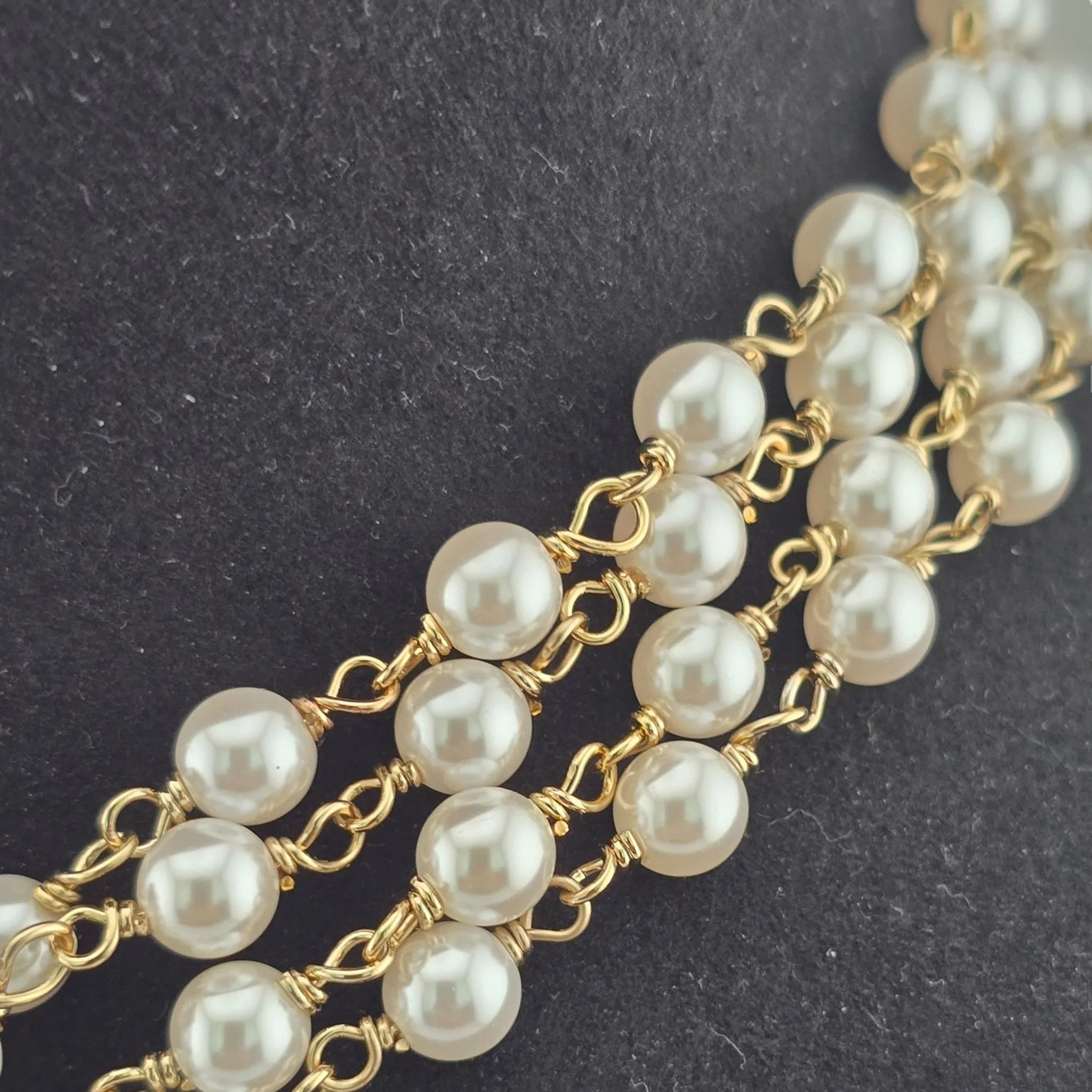 Christian Dior Toile de Jouy Papillon Butterfly Choker Necklace DIOR