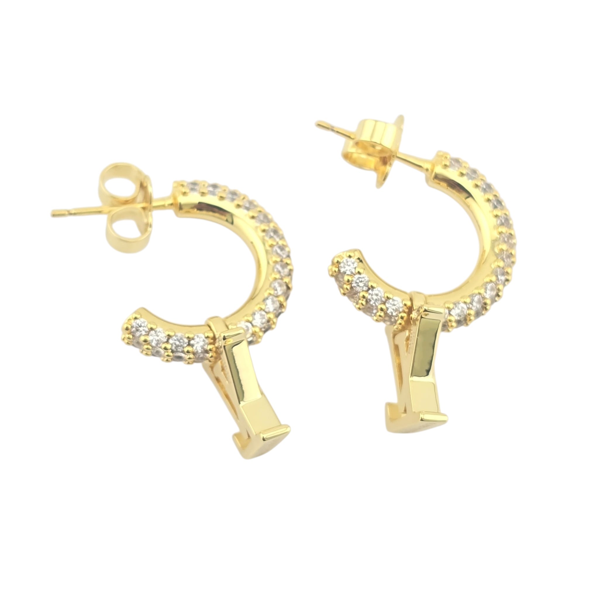 Louis Vuitton LV Iconic Strass Crystals Earrings