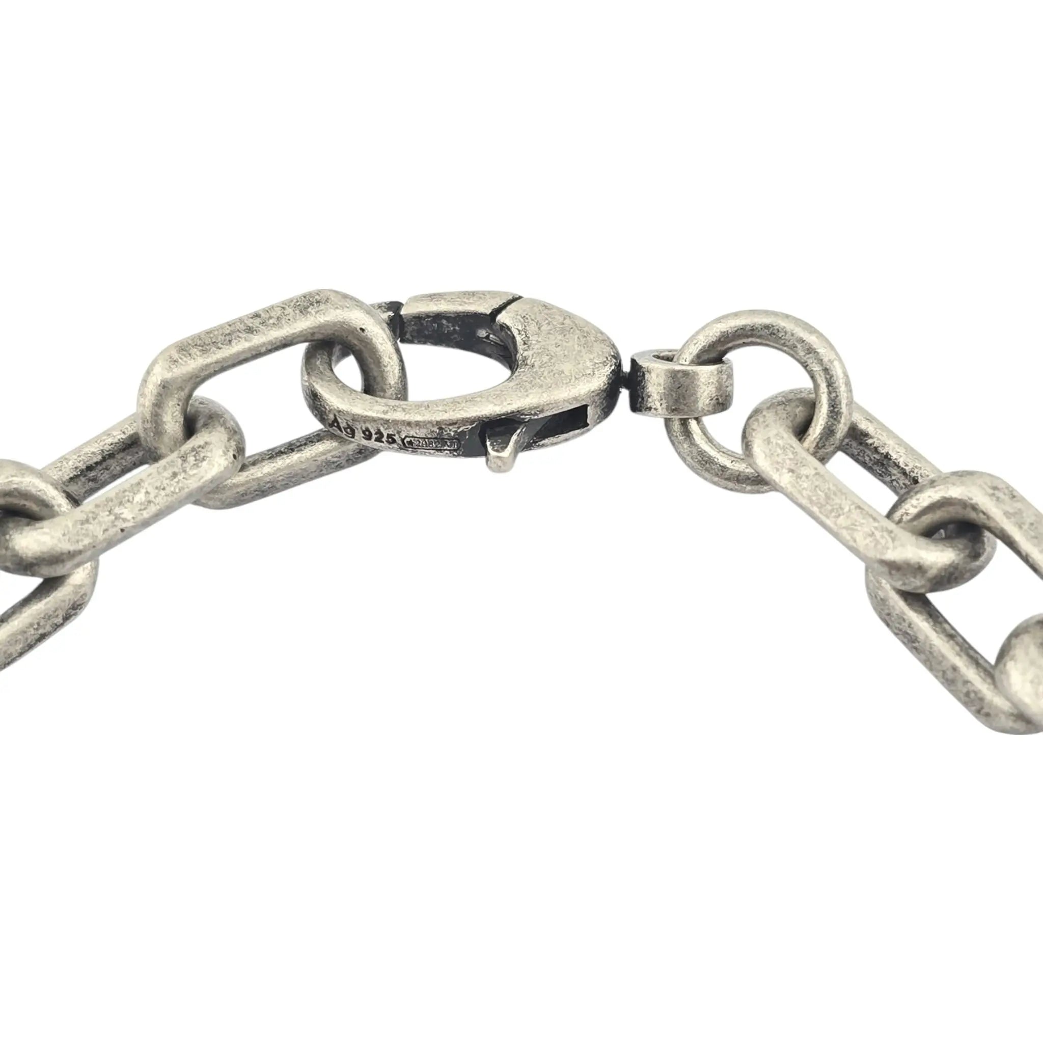 GUCCI GG 925 Sterling Silver Bracelet GUCCI