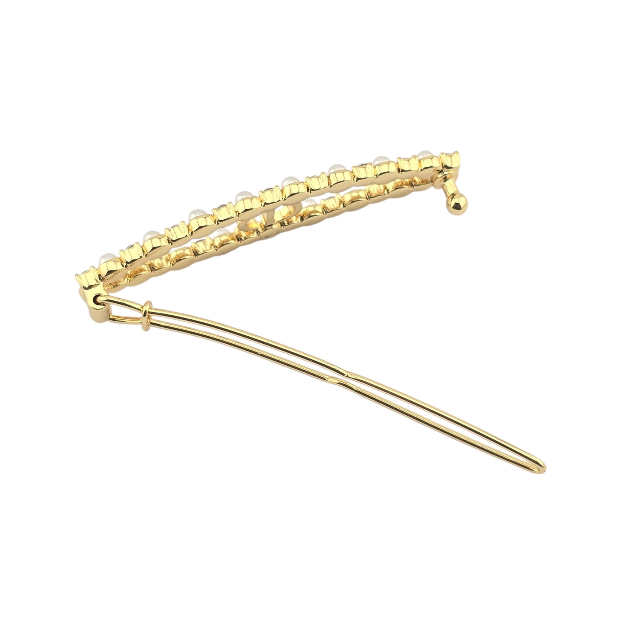 Christian Dior Petit CD Treasure Barrette