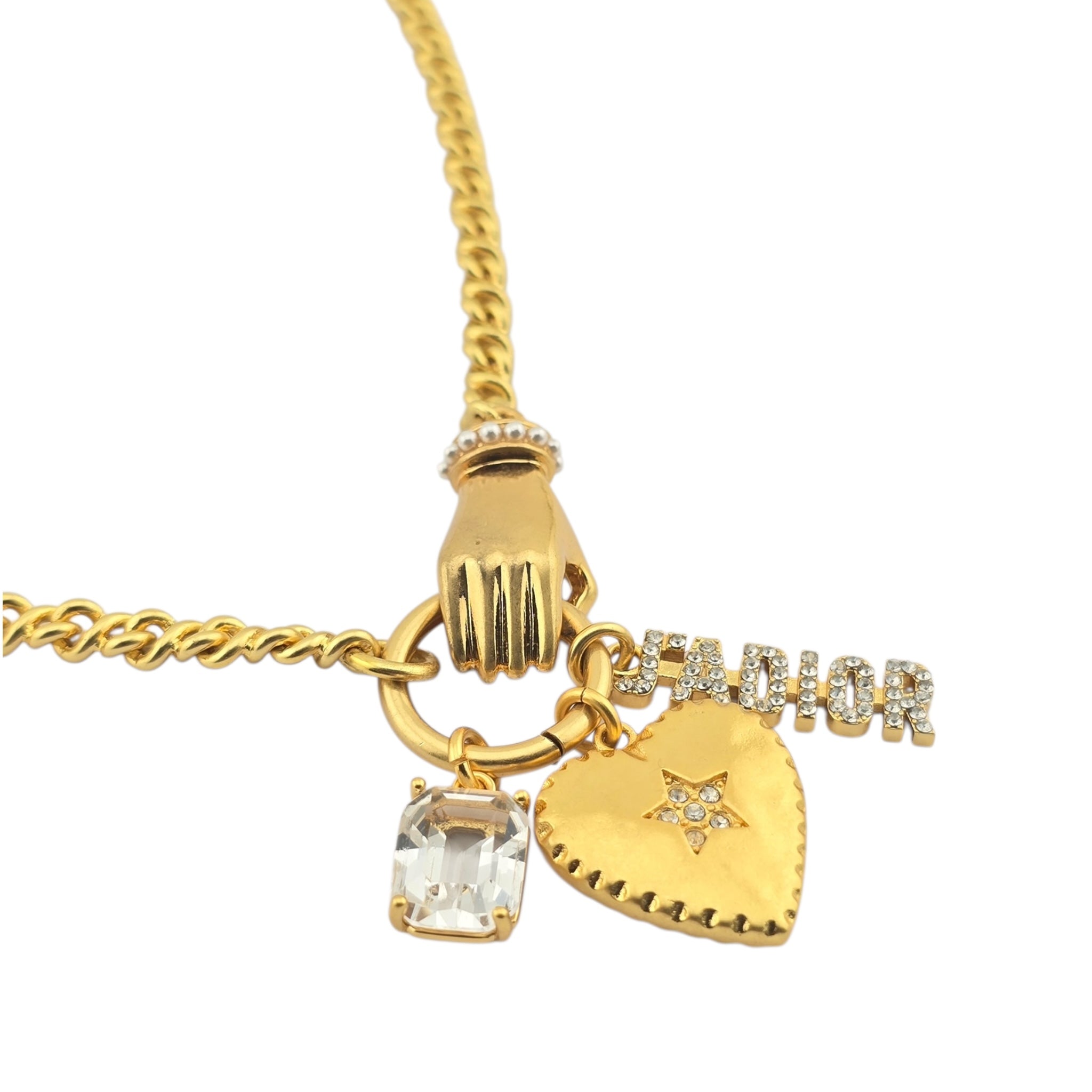 Christian Dior CD Gold J'Adior Necklace