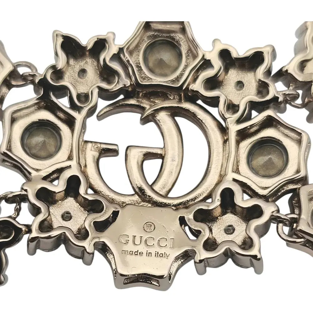 GUCCI GG Crystal Floral Bracelet 2023 GUCCI