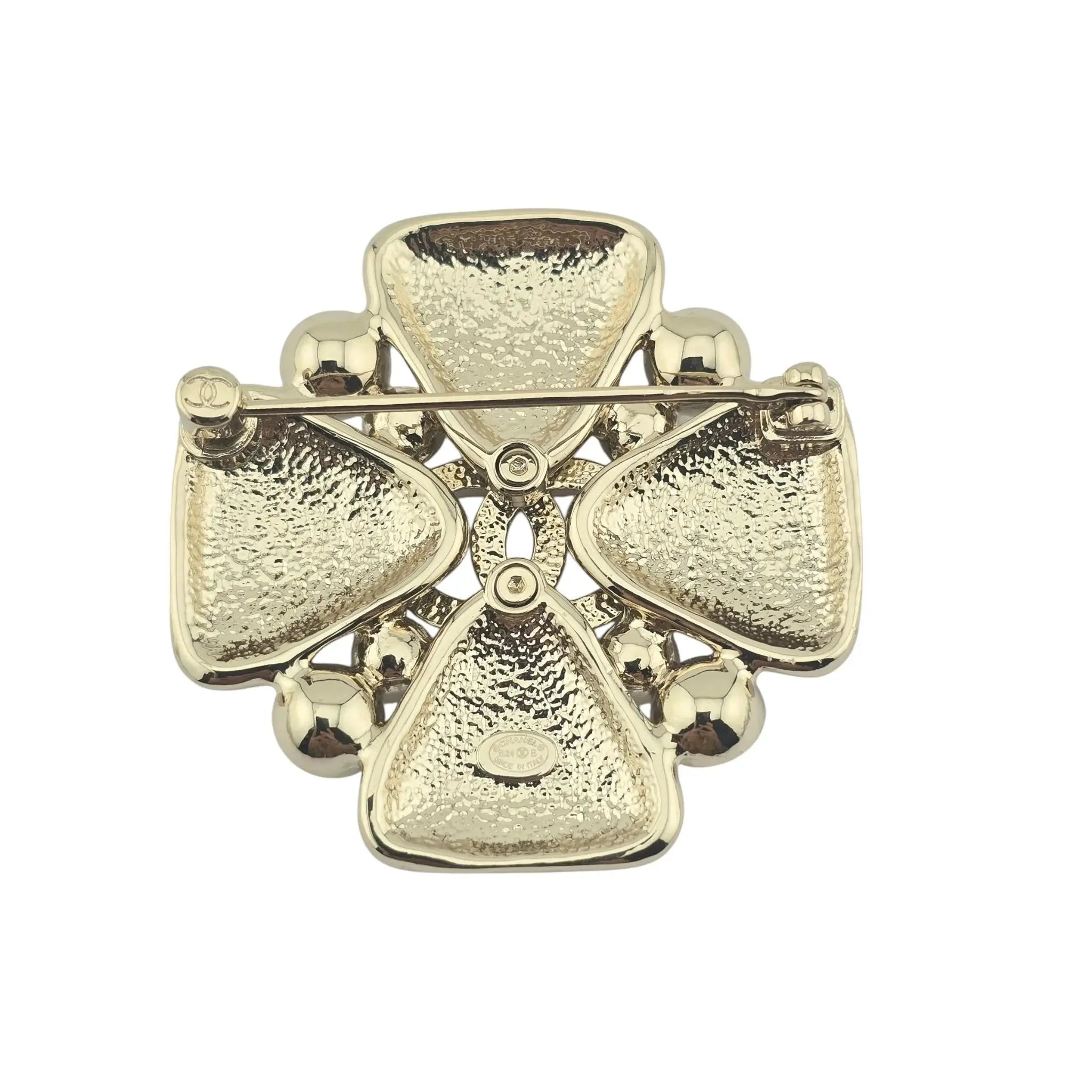 Chanel CC Crystal Brooch 2024 CHANEL