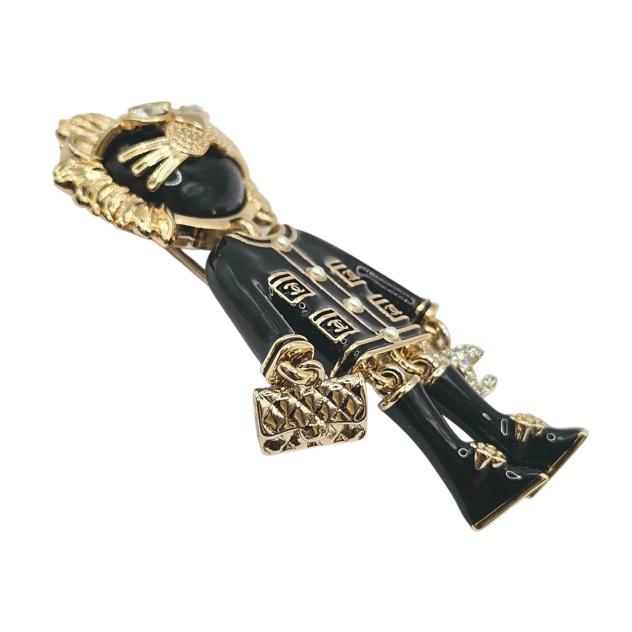 Chanel CC Coco Lion Brooch 2022 CHANEL