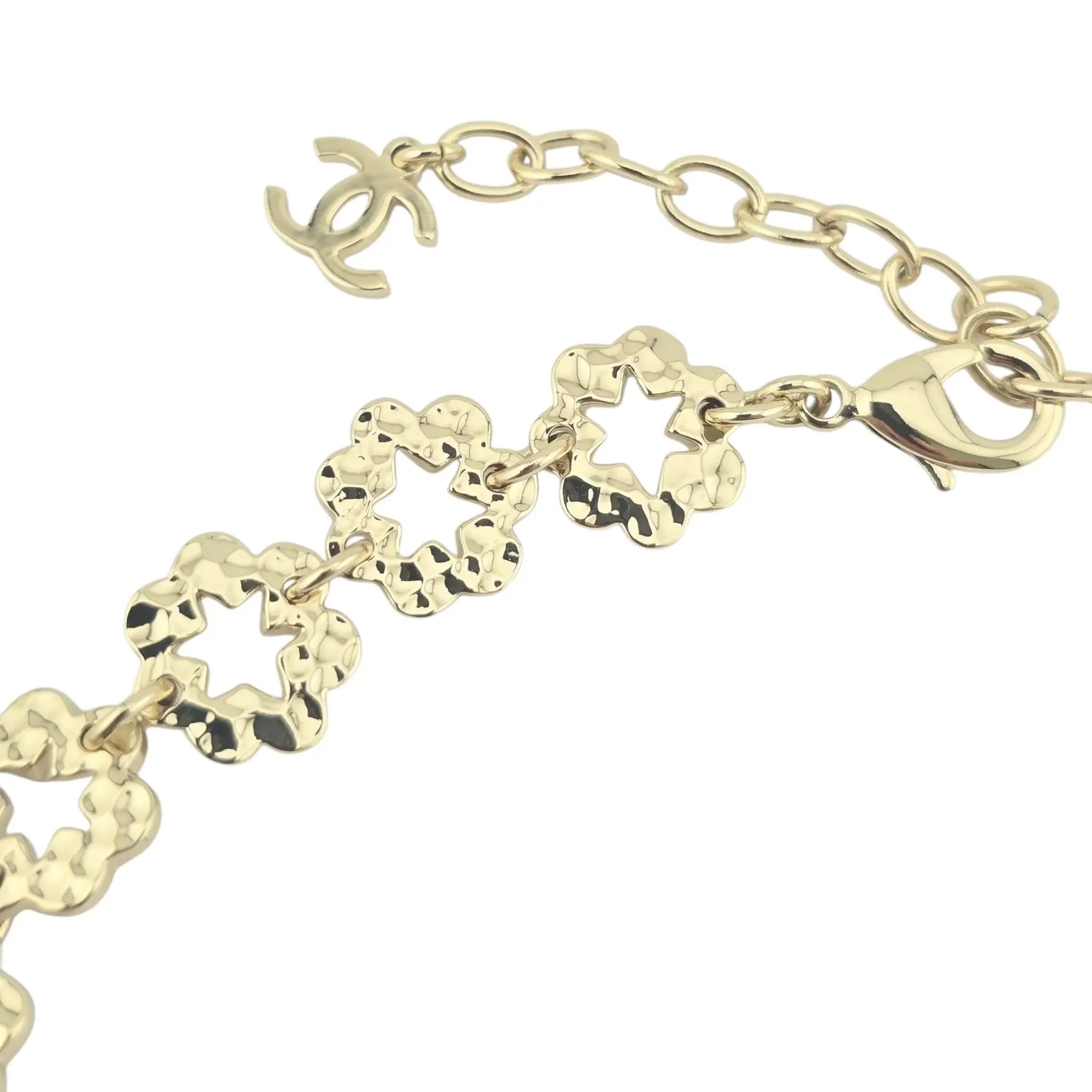 Chanel CC Gold Choker Necklace 2025 CHANEL