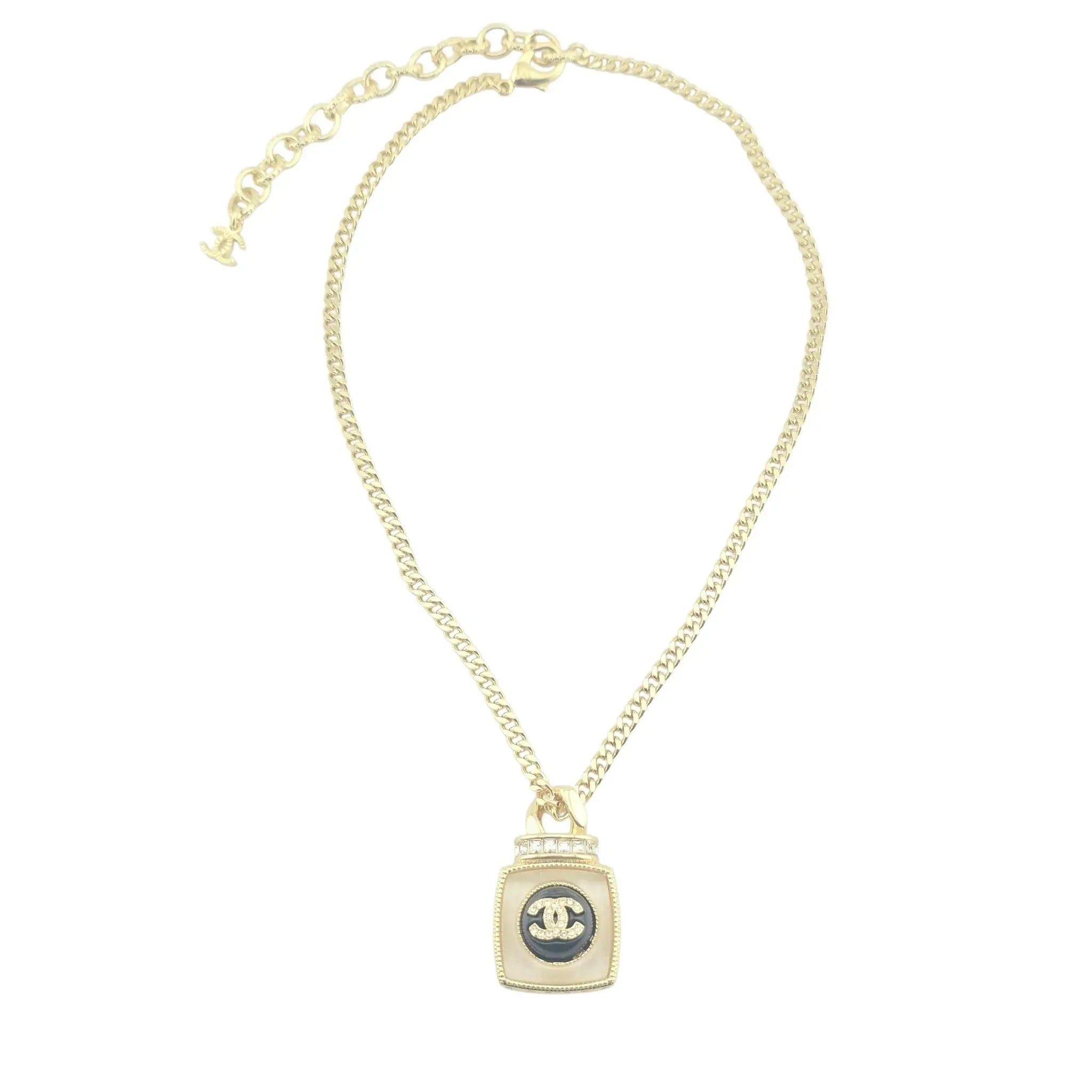 Chanel CC Bottle Pendant Necklace 2022 CHANEL