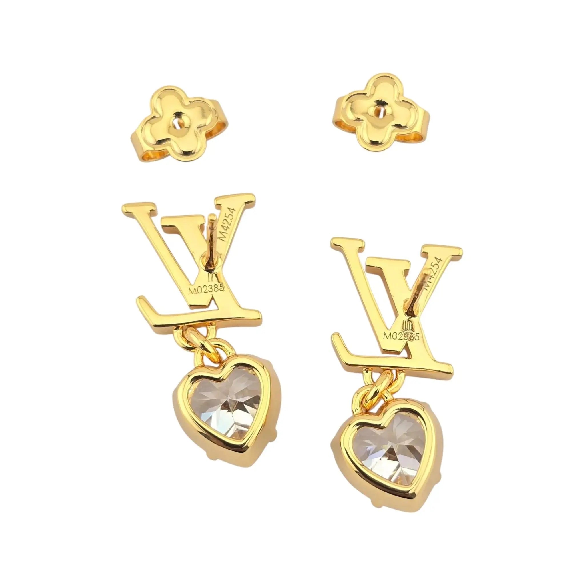 Louis Vuitton LV Iconic Heart Earrings LOUIS VUITTON
