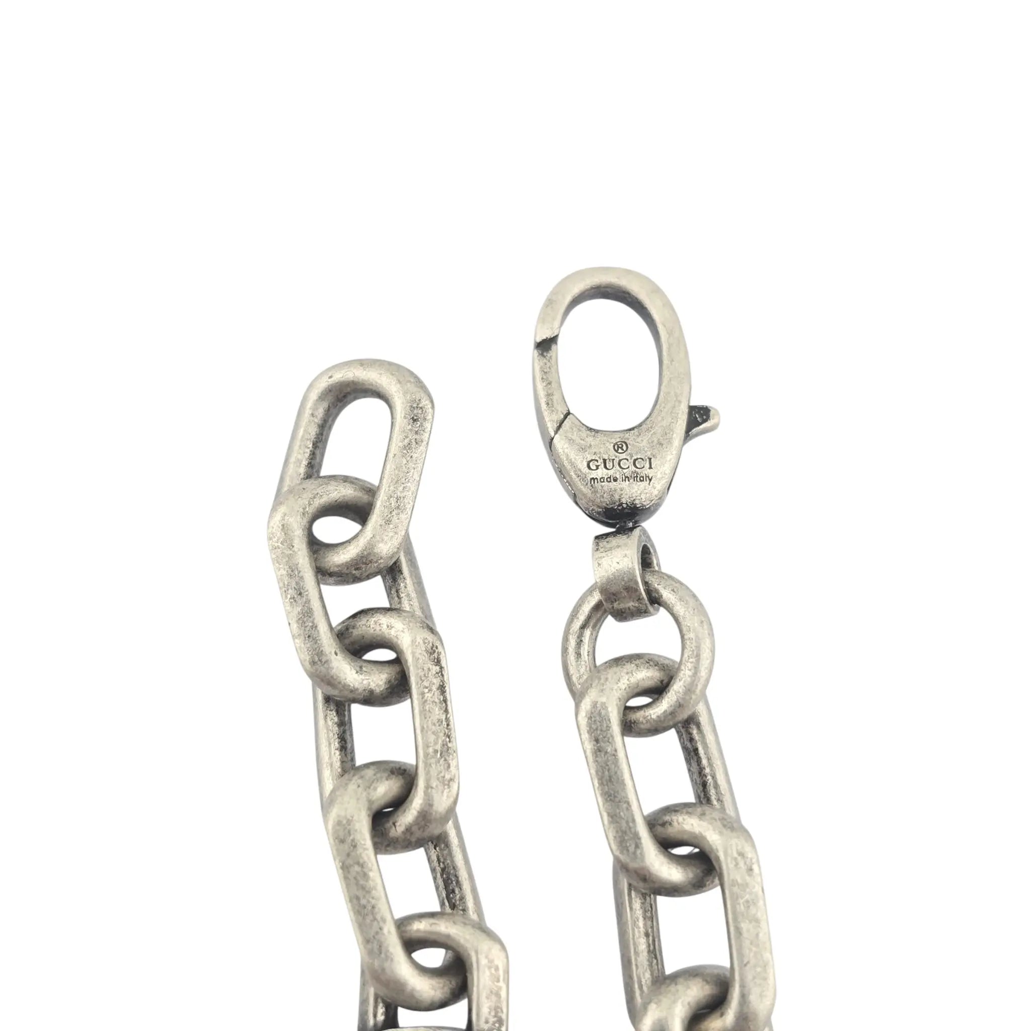 GUCCI GG 925 Sterling Silver Bracelet GUCCI