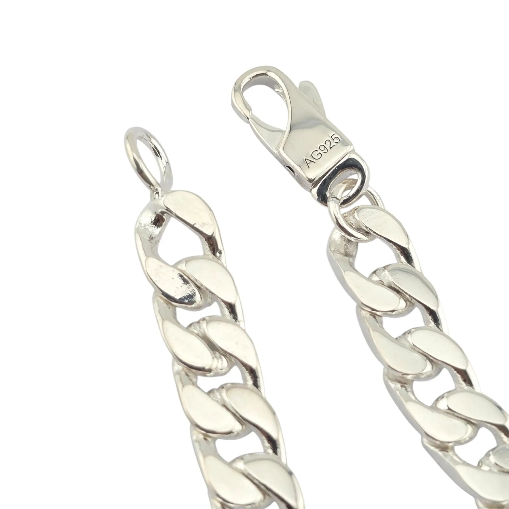 GUCCI GG Trademark Sterling Silver Bracelet GUCCI