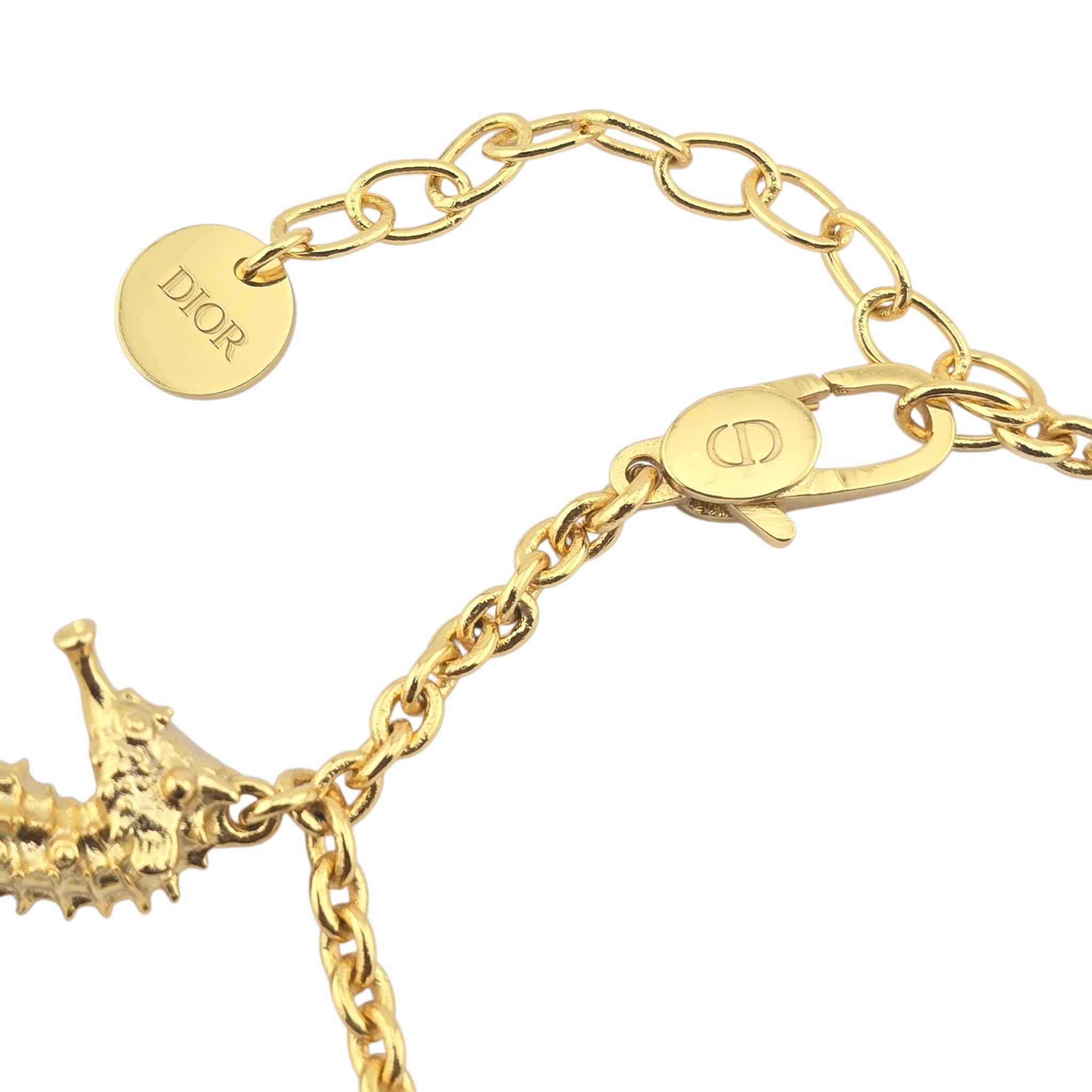 Christian Dior Cabinet de Curiosités Gold Bracelet