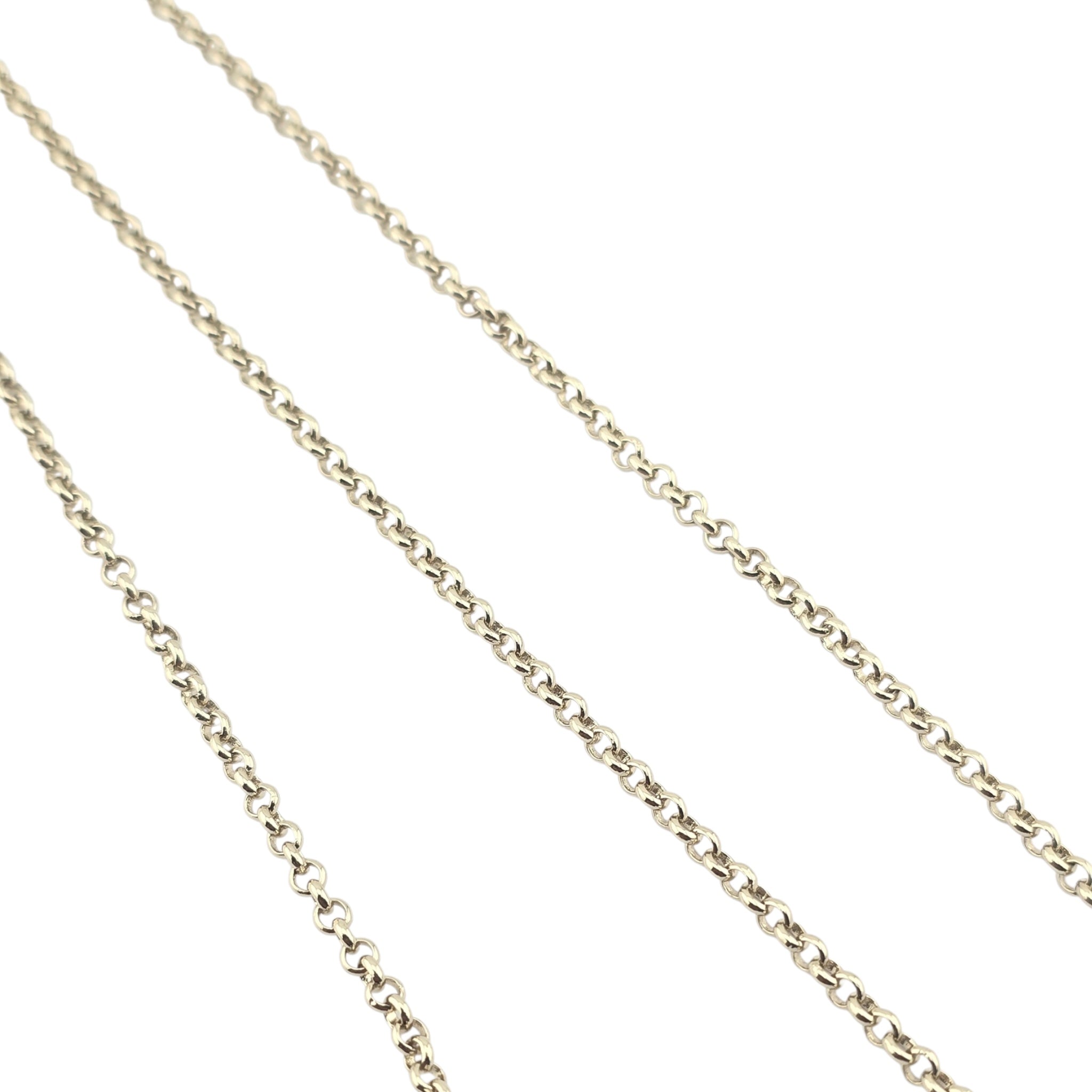 Chanel CC Gold Crystal Heart Pendant Necklace