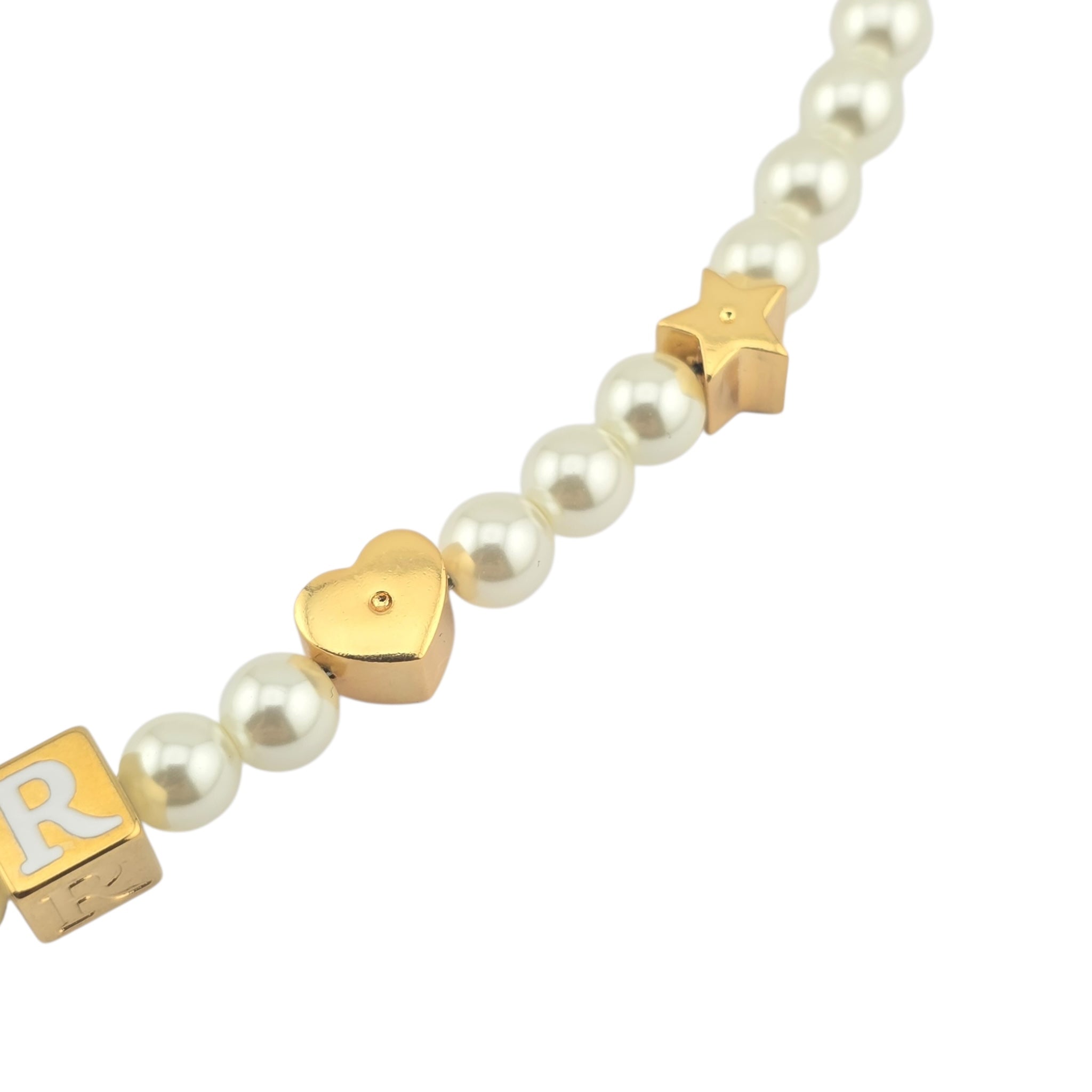 Christian Dior D-Dice Faux Pearl Necklace DIOR