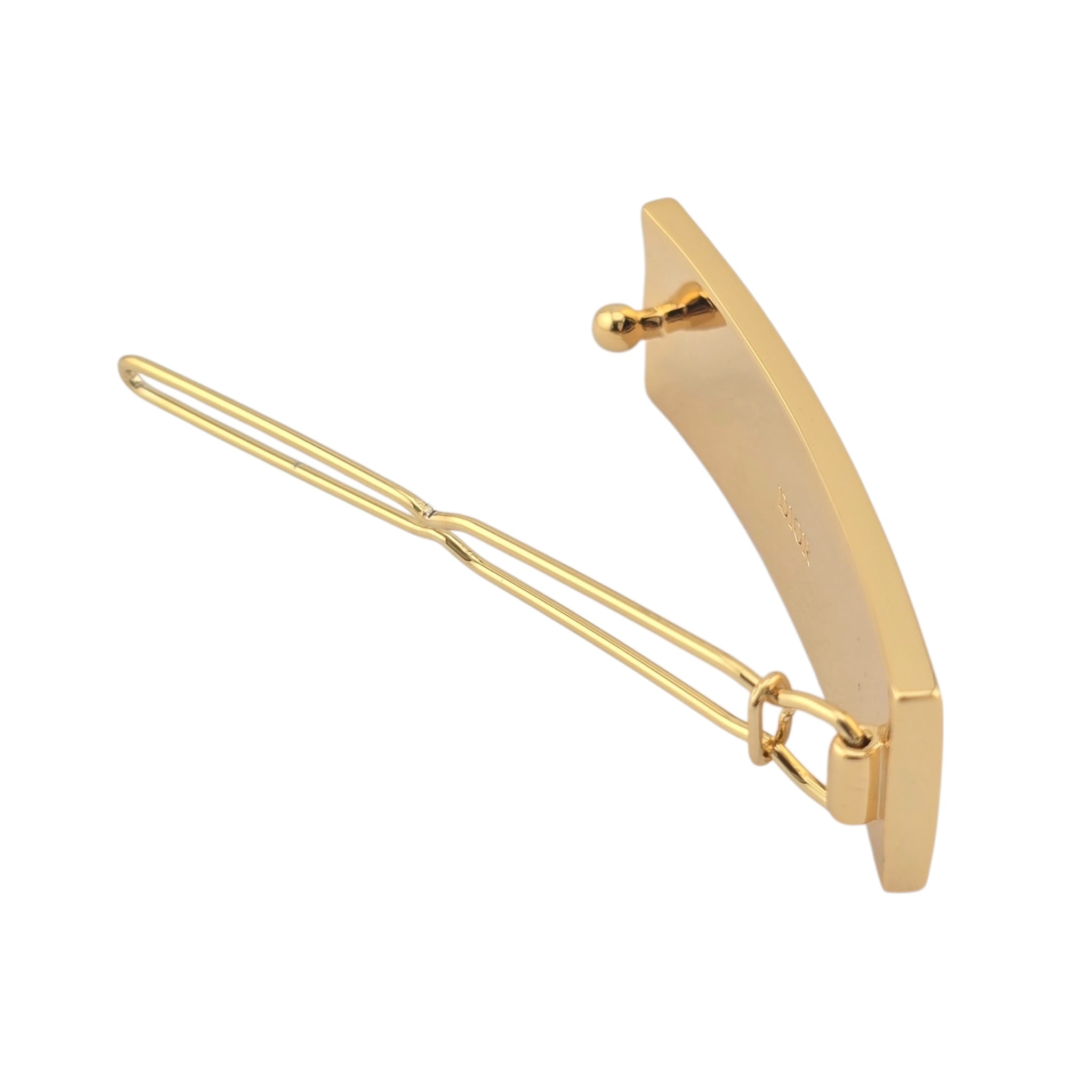 Christian Dior Night Code Black Enamel Hair Barrette DIOR