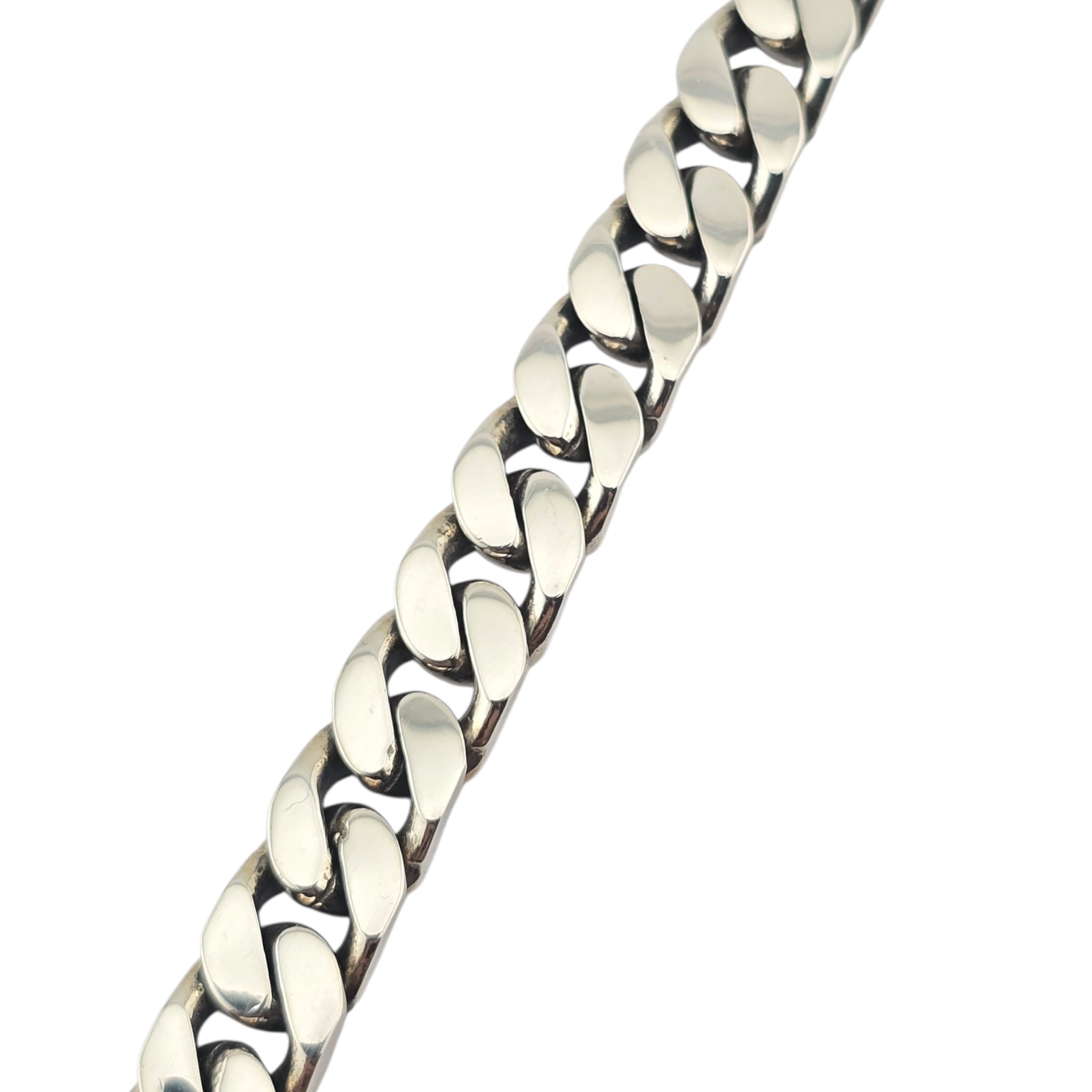 GUCCI GG Interlocking Sterling Silver Logo Bracelet GUCCI