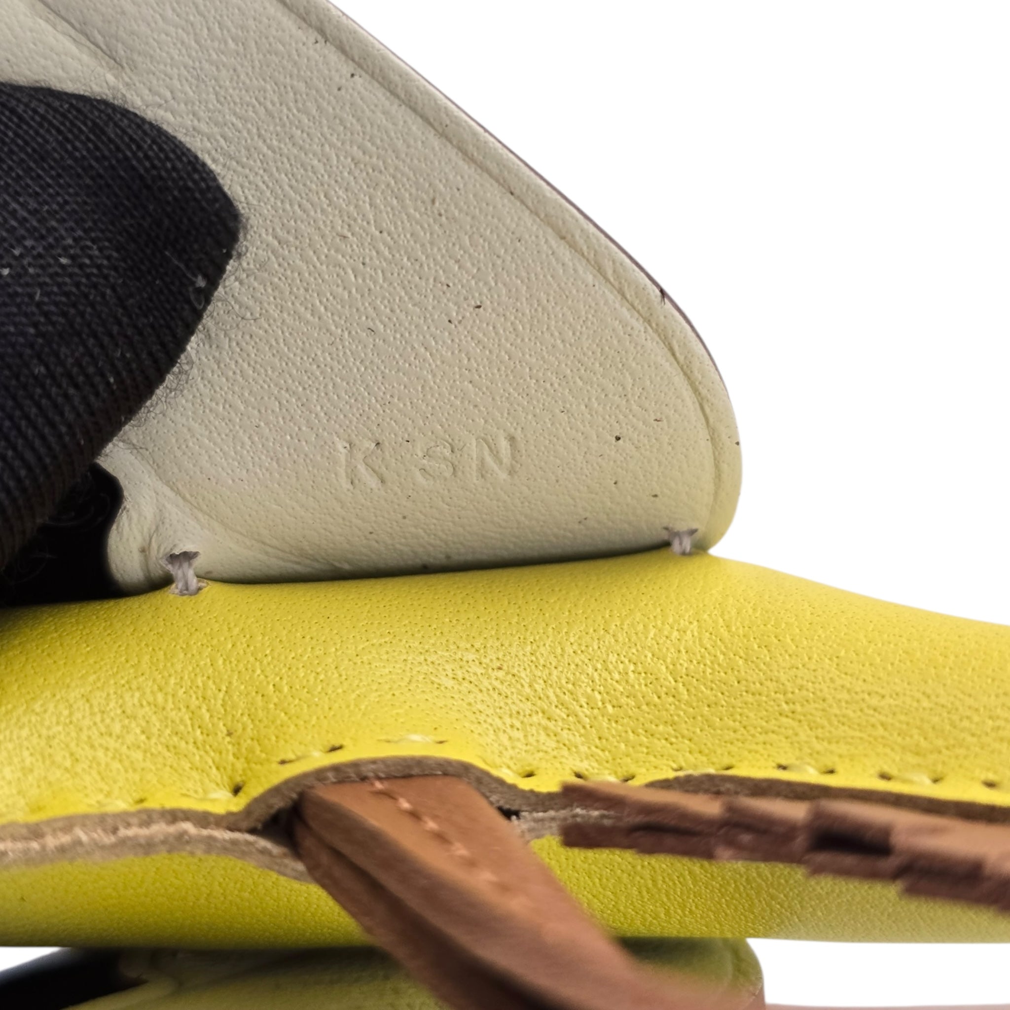 Hermes Rodeo Pegase PM Bag Charm Jaune de Naples/Gold/New White HERMES