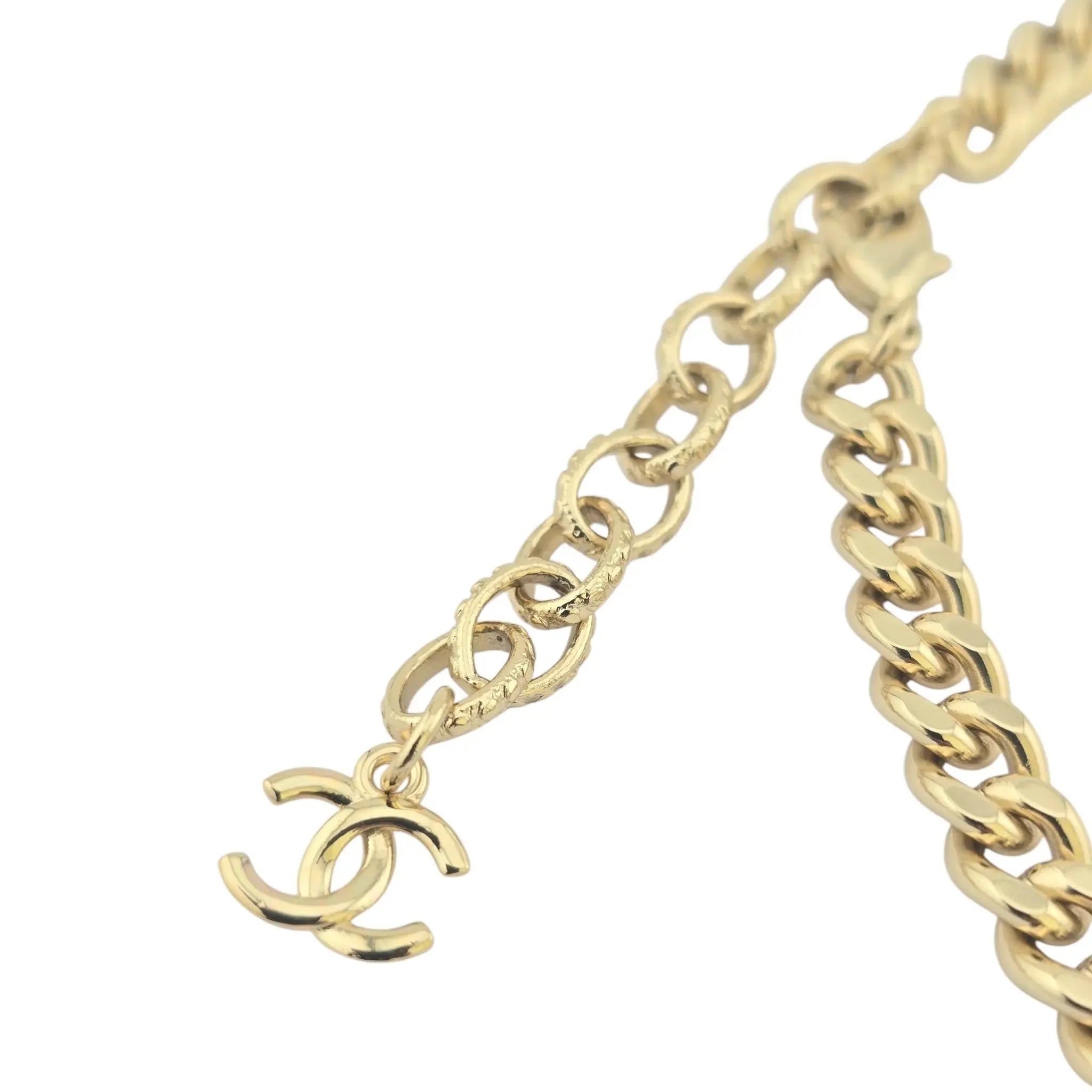 Chanel CC Crystal Padlock Necklace 2022 CHANEL
