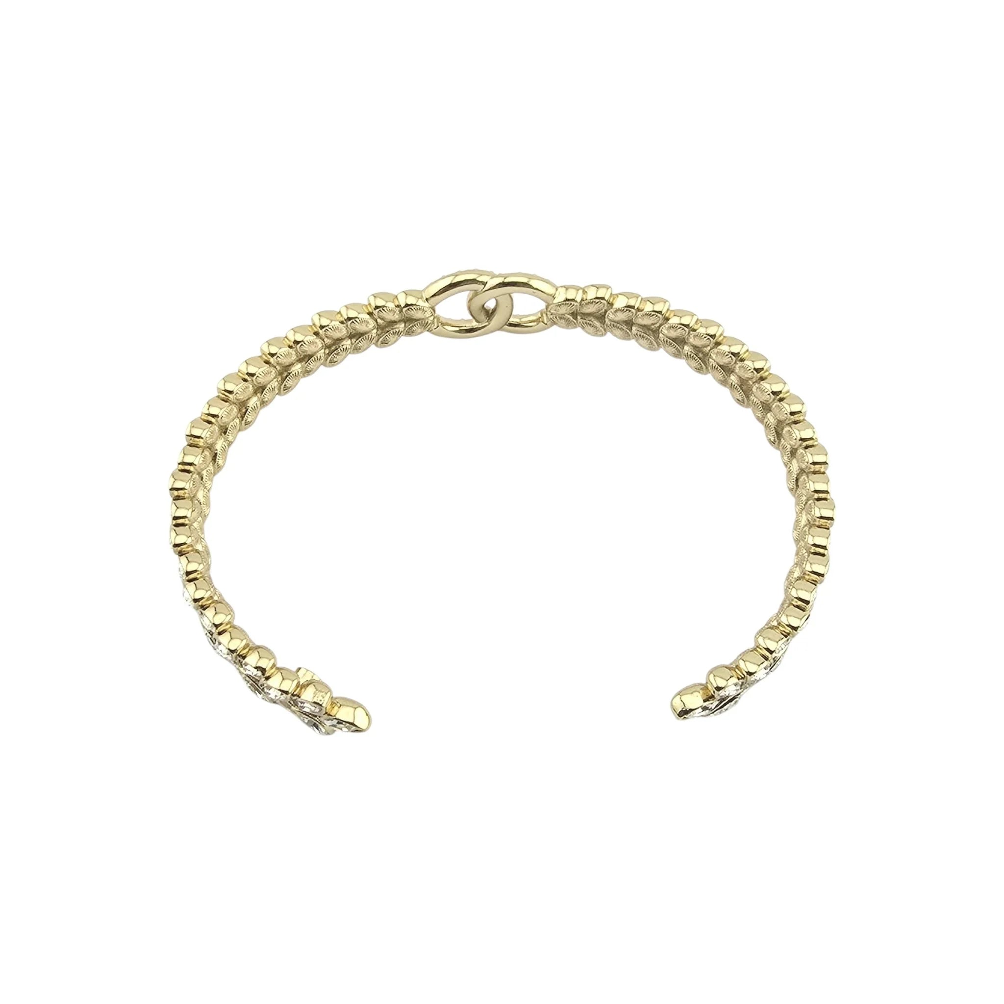 Chanel CC Crystal Bangle 23S CHANEL