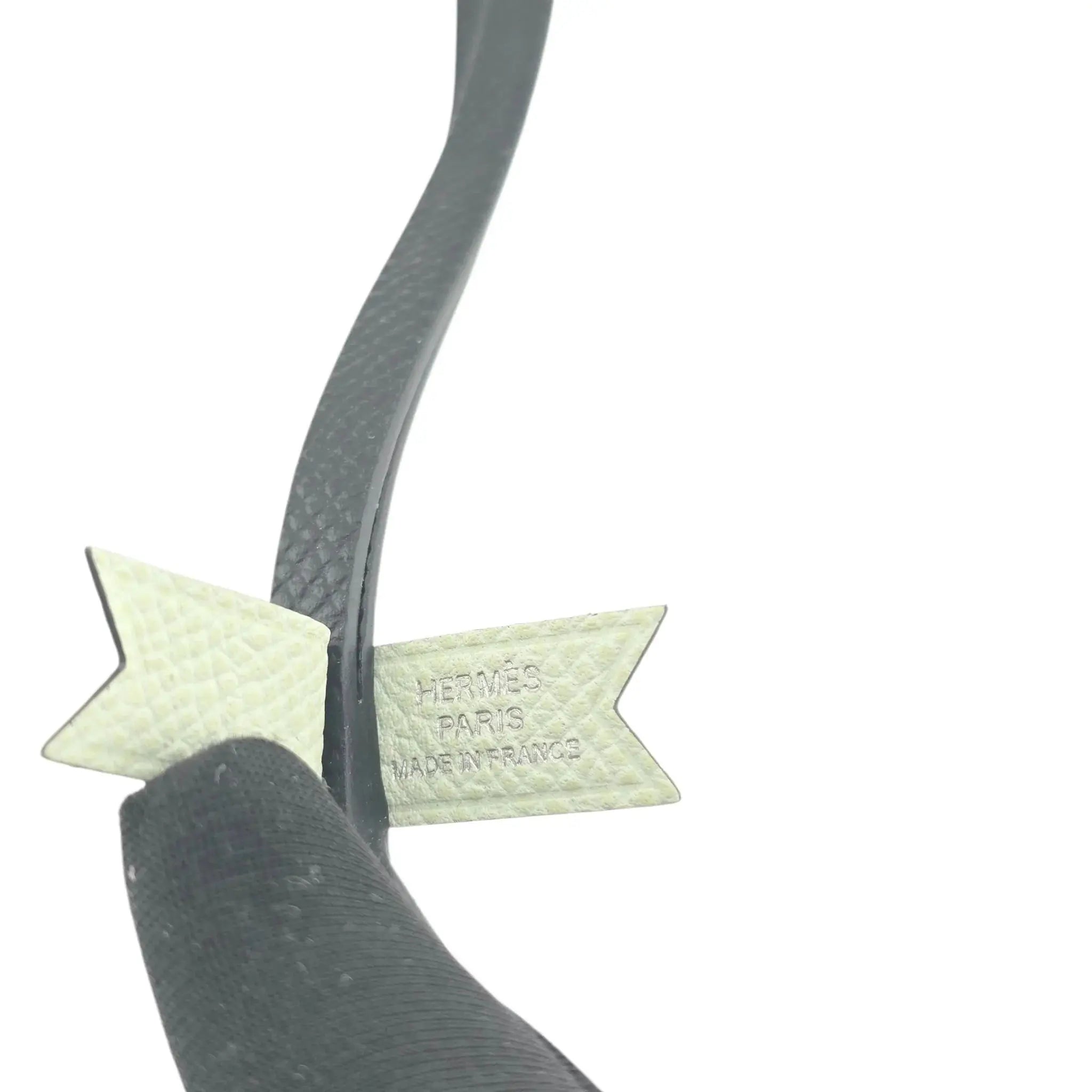 Hermès Epsom Sail 24 Bag Charm Nata/Bleu France/Gris Neve/Black Veau Epsom/Veau Barenia HERMES