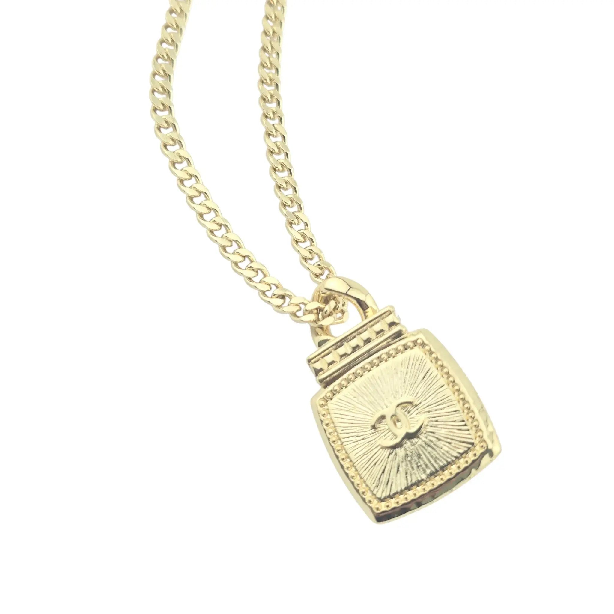 Chanel CC Bottle Pendant Necklace 2022 CHANEL