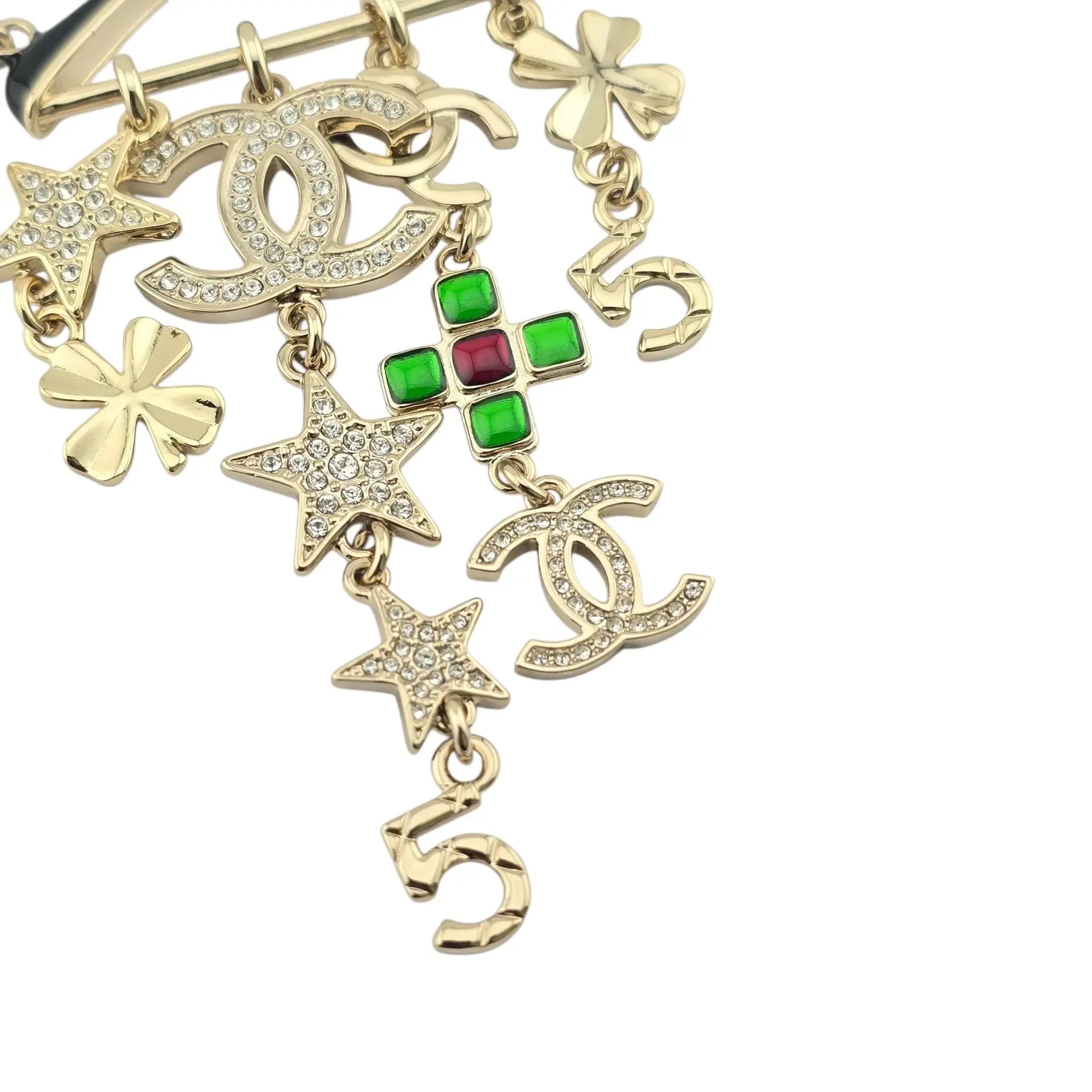 Chanel CC Faux Pearl Hanger Pendant Necklace 2023 CHANEL