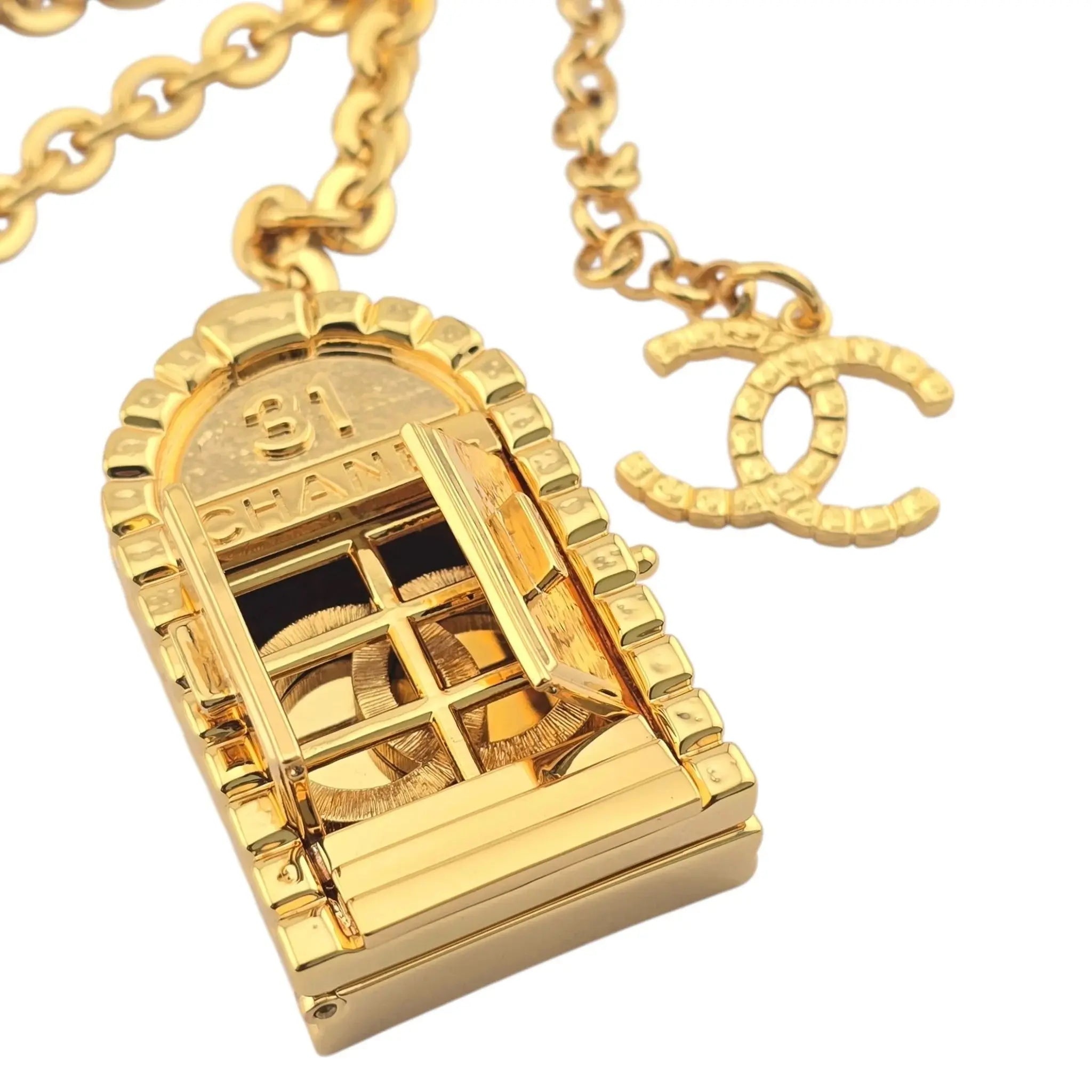 Chanel CC 31 Rue Cambon Door Belt Gold CHANEL