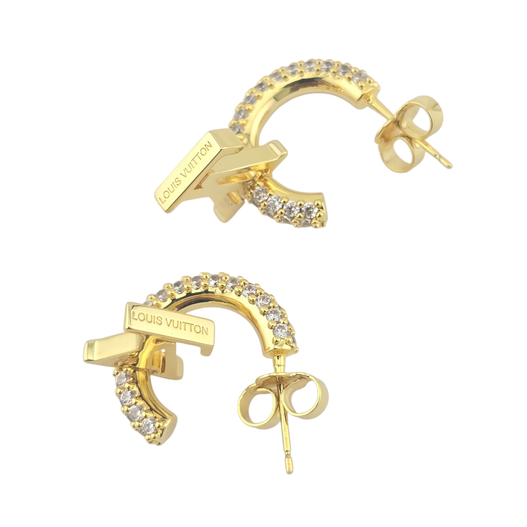 Louis Vuitton LV Iconic Strass Crystals Earrings