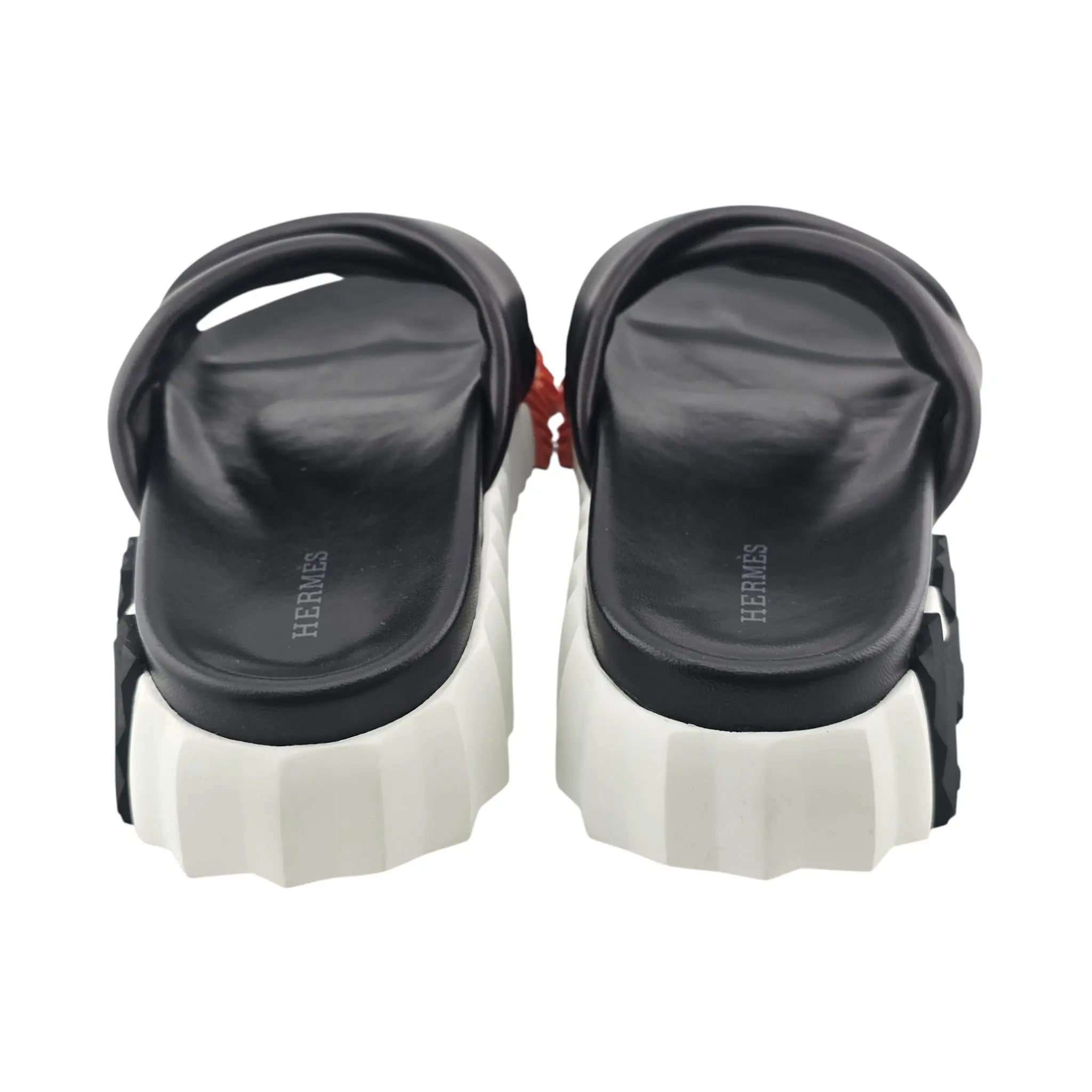 Hermes Infra Noir / Black Sandals 39 UK6 HERMES