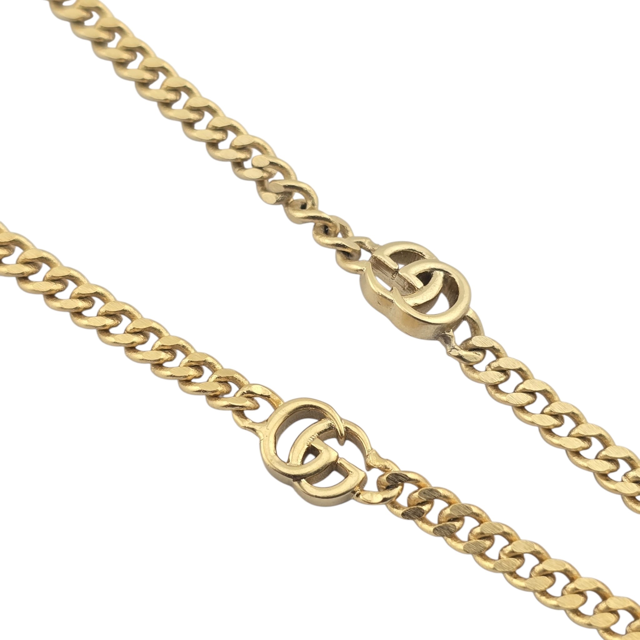 GUCCI GG Marmont Faux Pearl Necklace