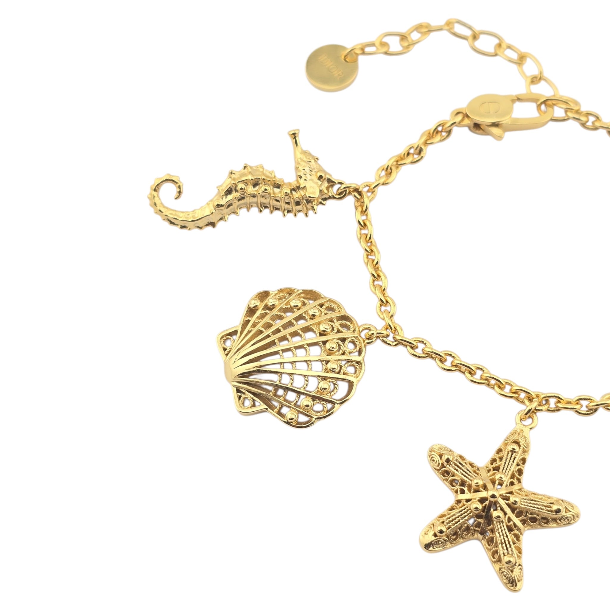 Christian Dior Cabinet de Curiosités Gold Bracelet