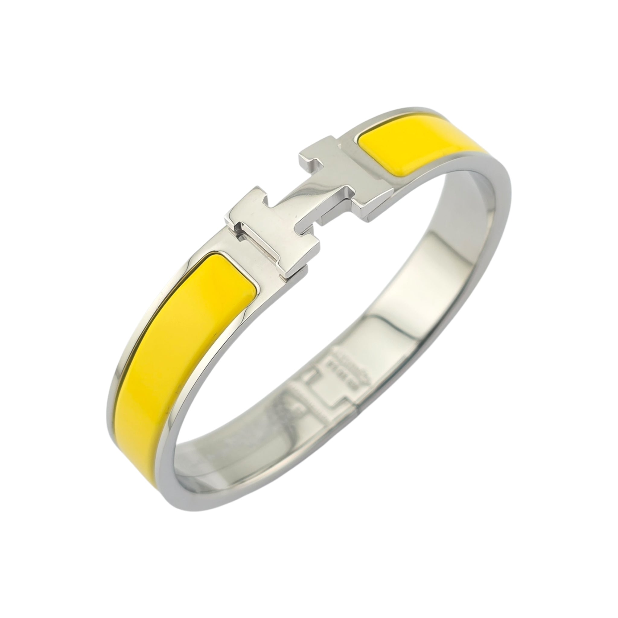 Hermes Clic H Bracelet Yellow Palladium GM