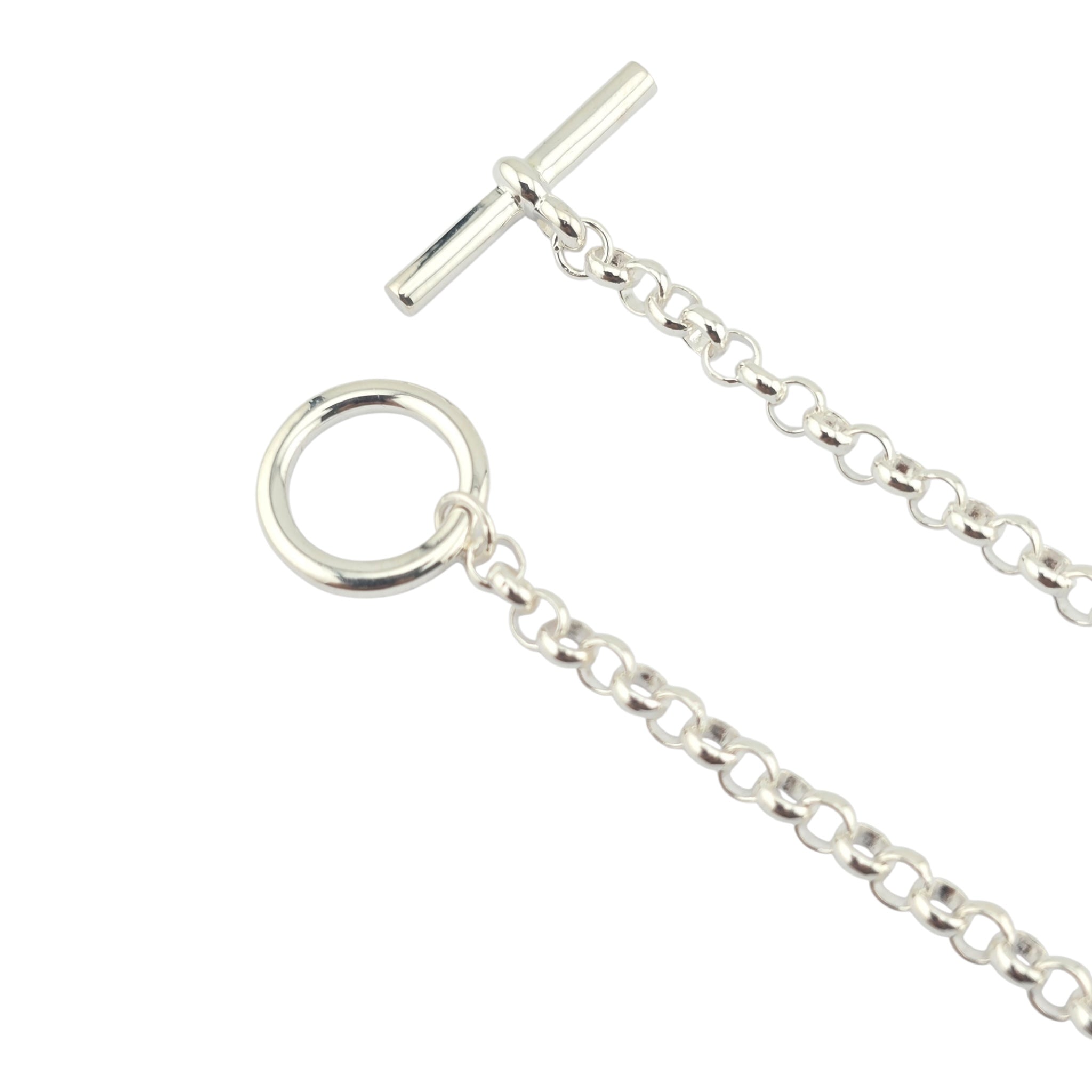 Hermes Chaine d'Ancre Enchainee Pendant Large Model