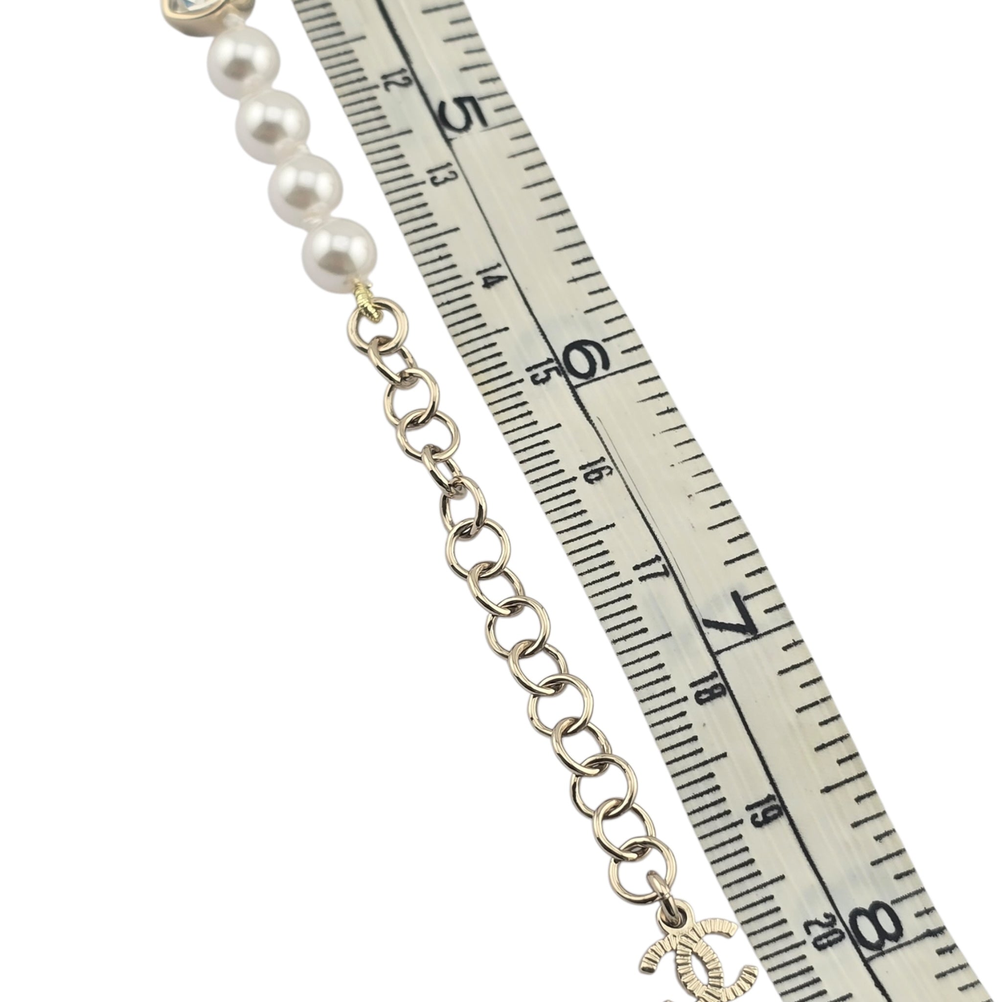Chanel CC Faux Pearl Bracelet 2025 CHANEL