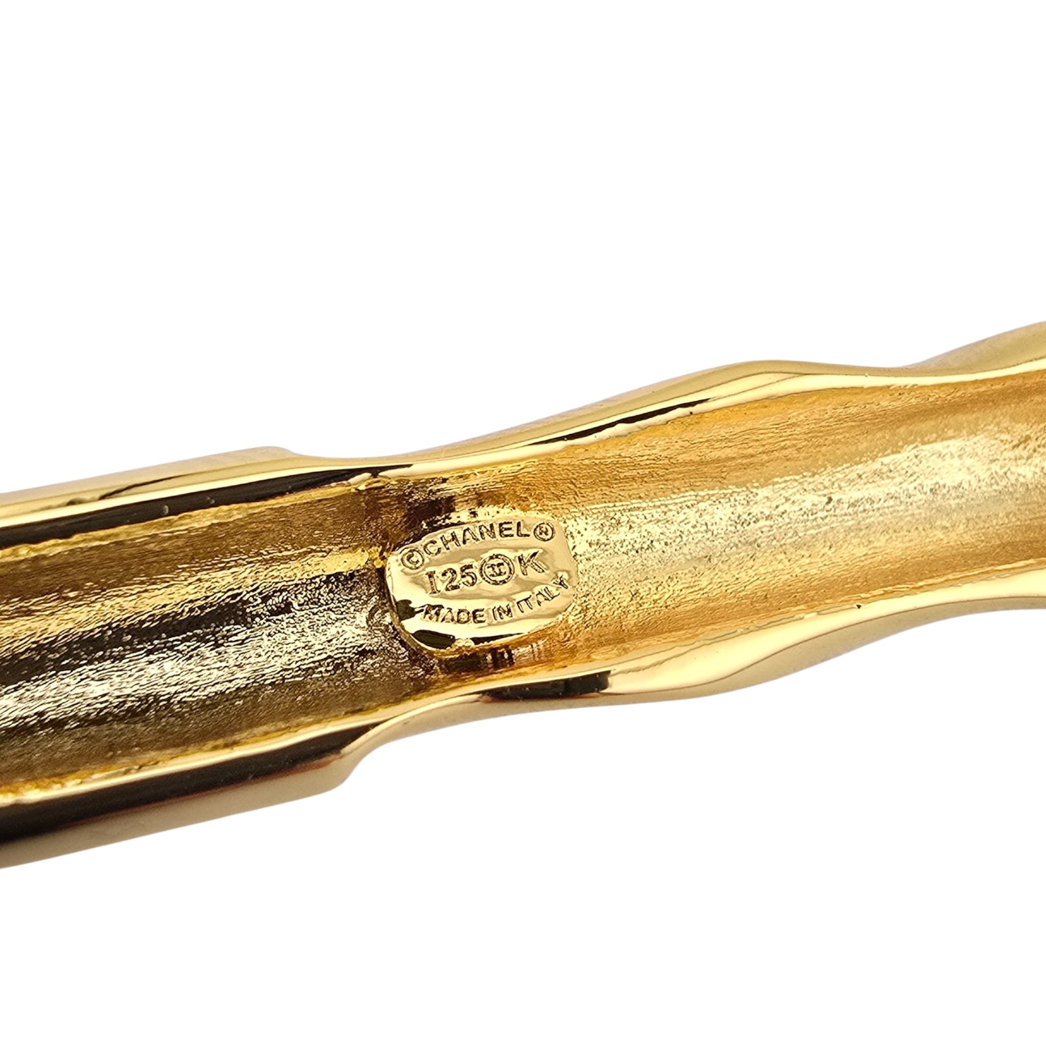 Chanel CC Gold Pencil Hair Clip Barrette 2025 CHANEL