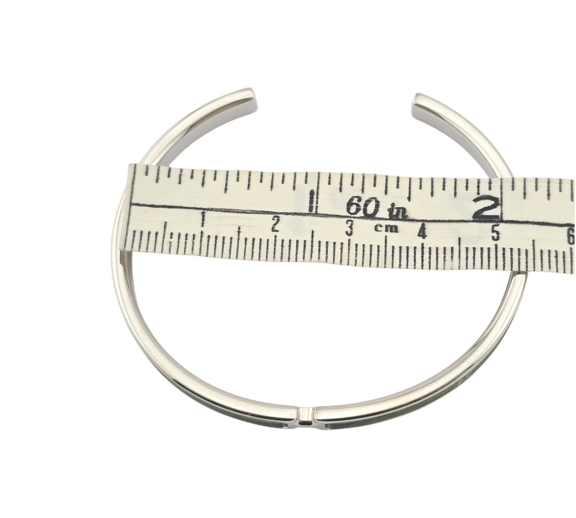 Hermes Olympe Palladium Green Leather Bracelet HERMES