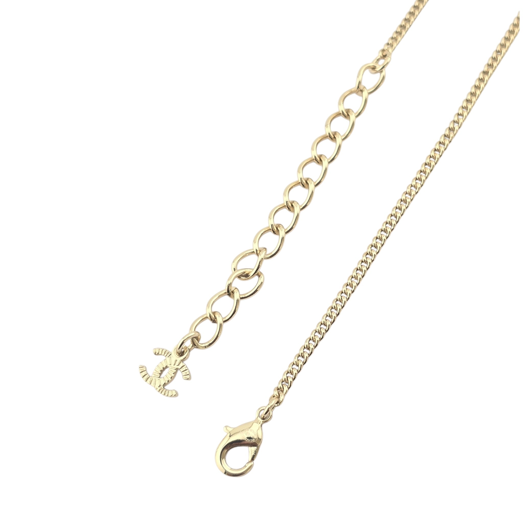 Chanel CC Shooting Star Gold Necklace 25B CHANEL