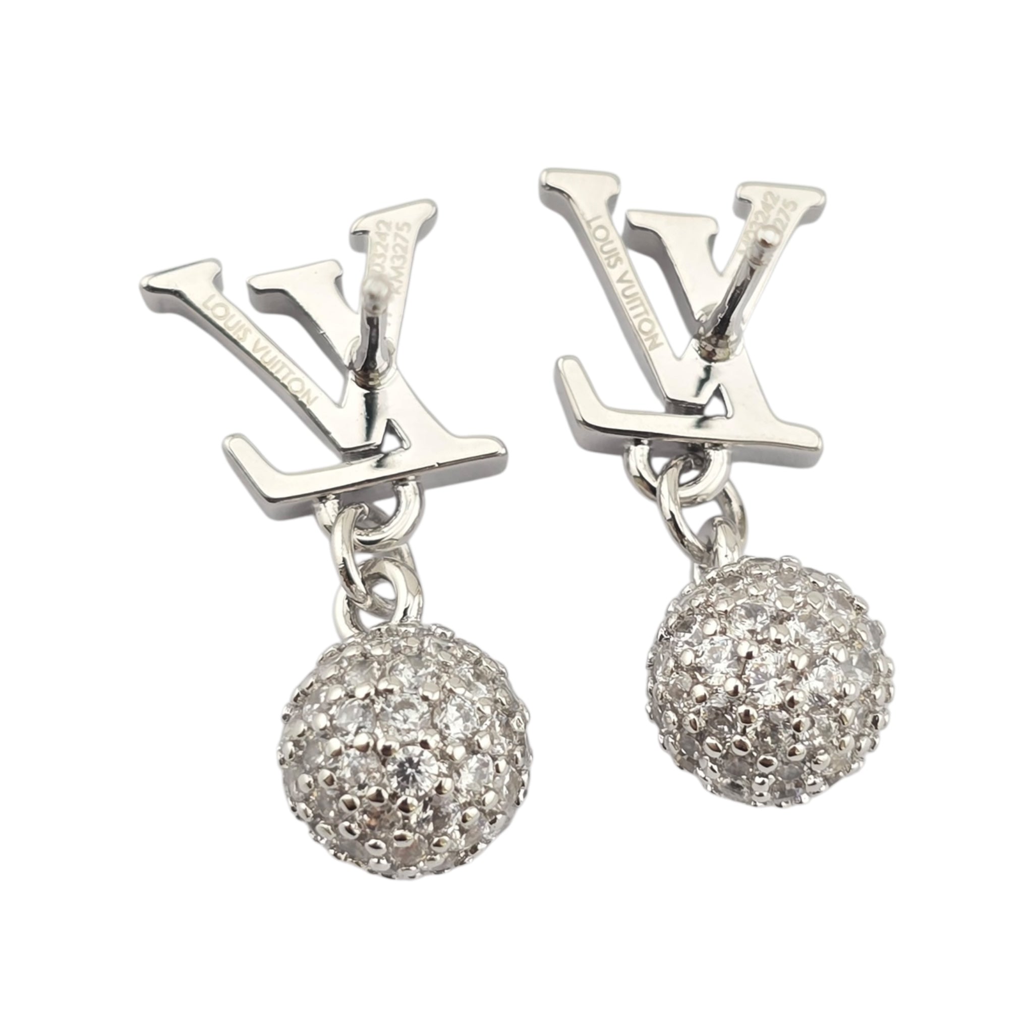 Louis Vuitton LV Iconic Louisa Strass Earrings LOUIS VUITTON