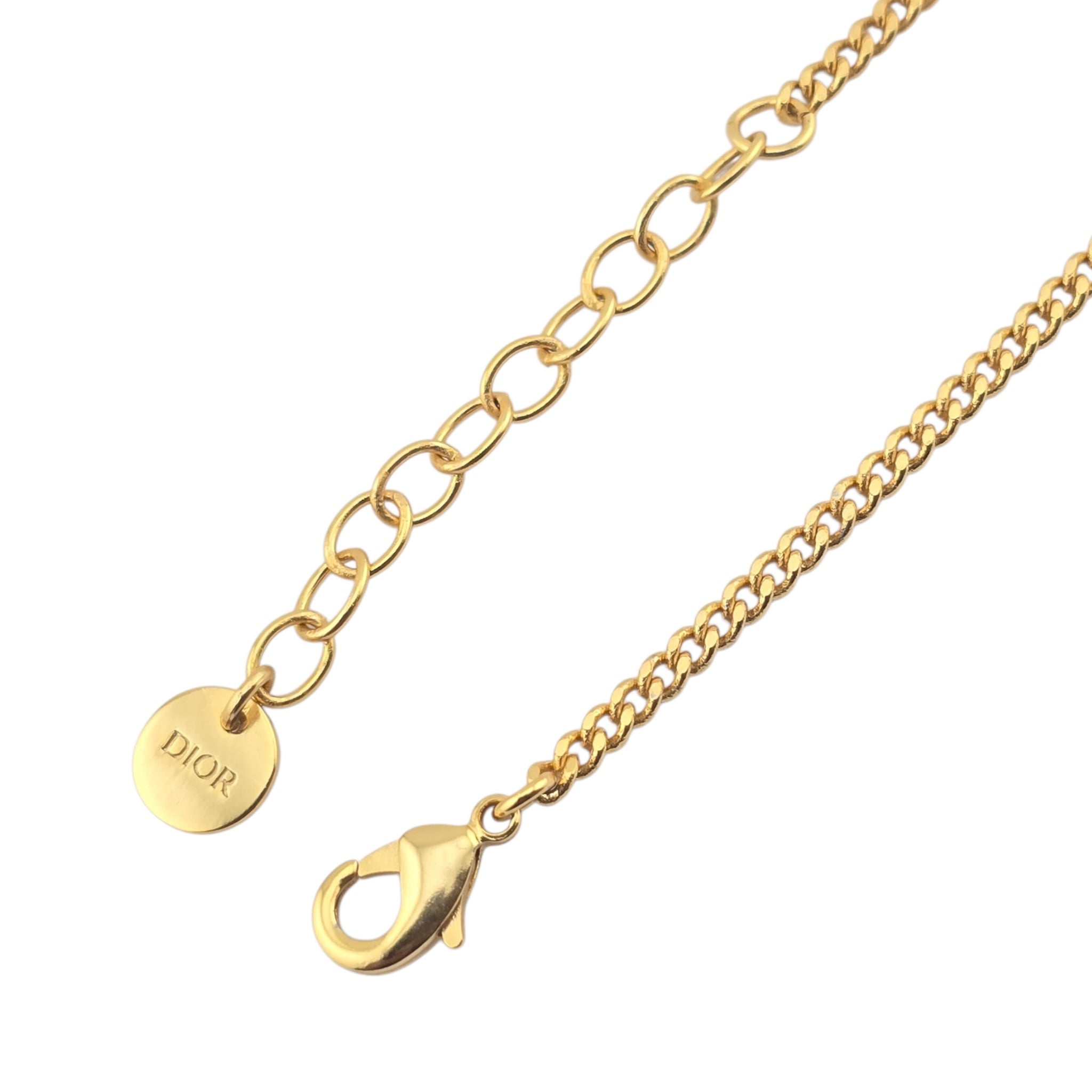 Christian Dior CD Pendant Necklace CHANEL