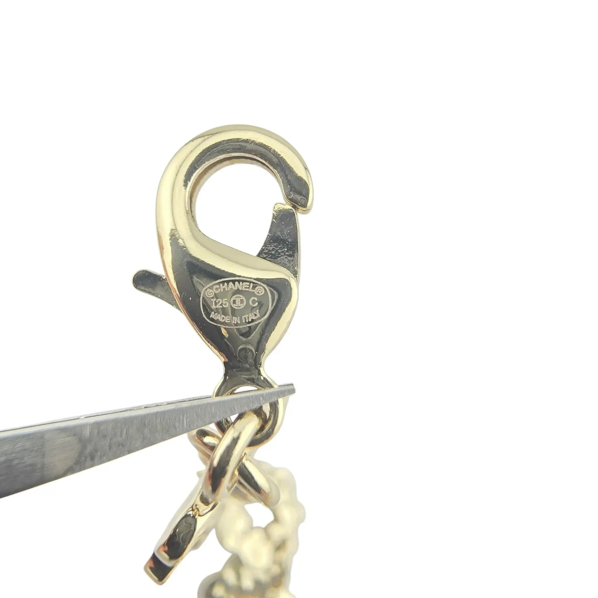 Chanel CC Gold Choker Necklace 2025 CHANEL