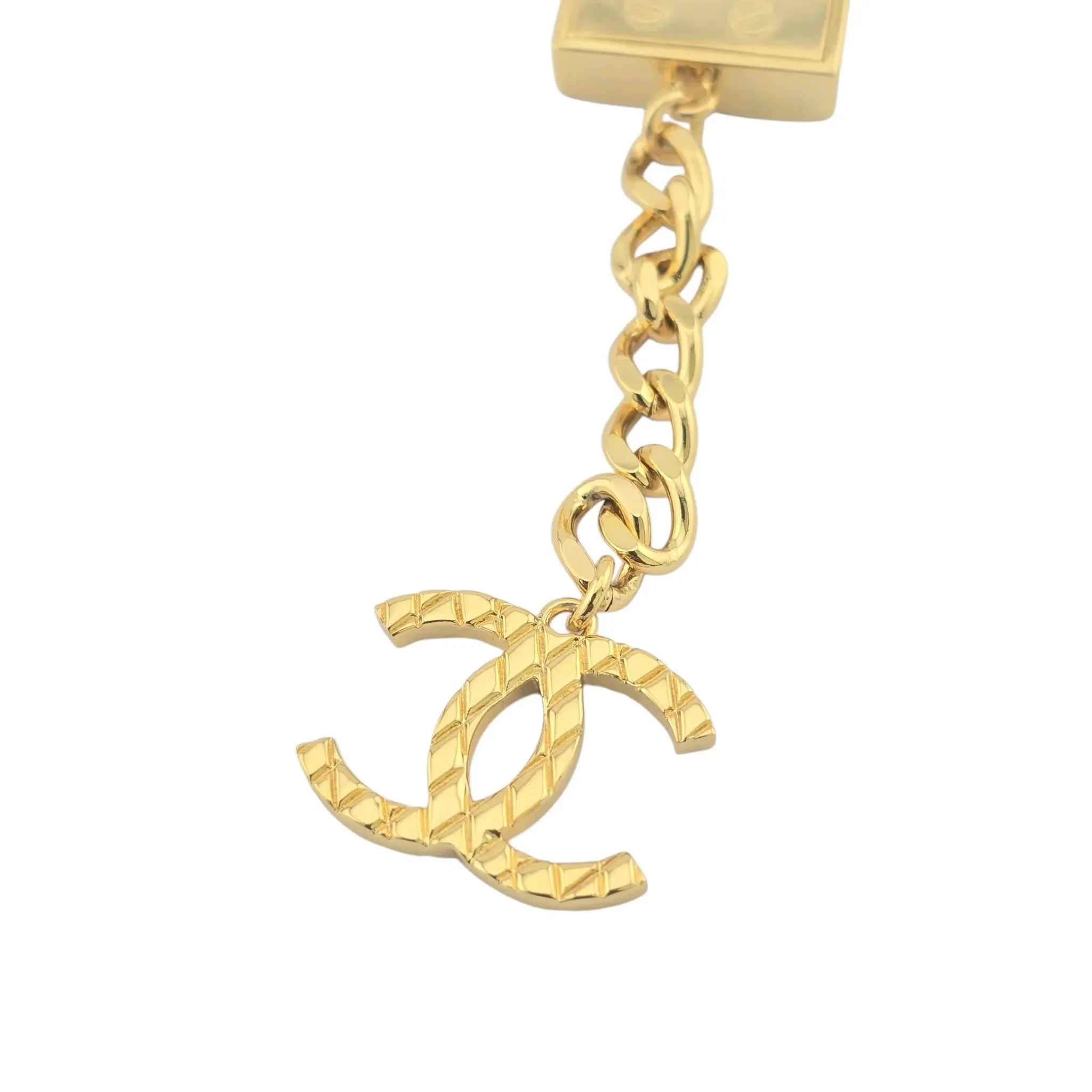 Chanel CC Faux Pearl Matelasse Bracelet 2024 CHANEL