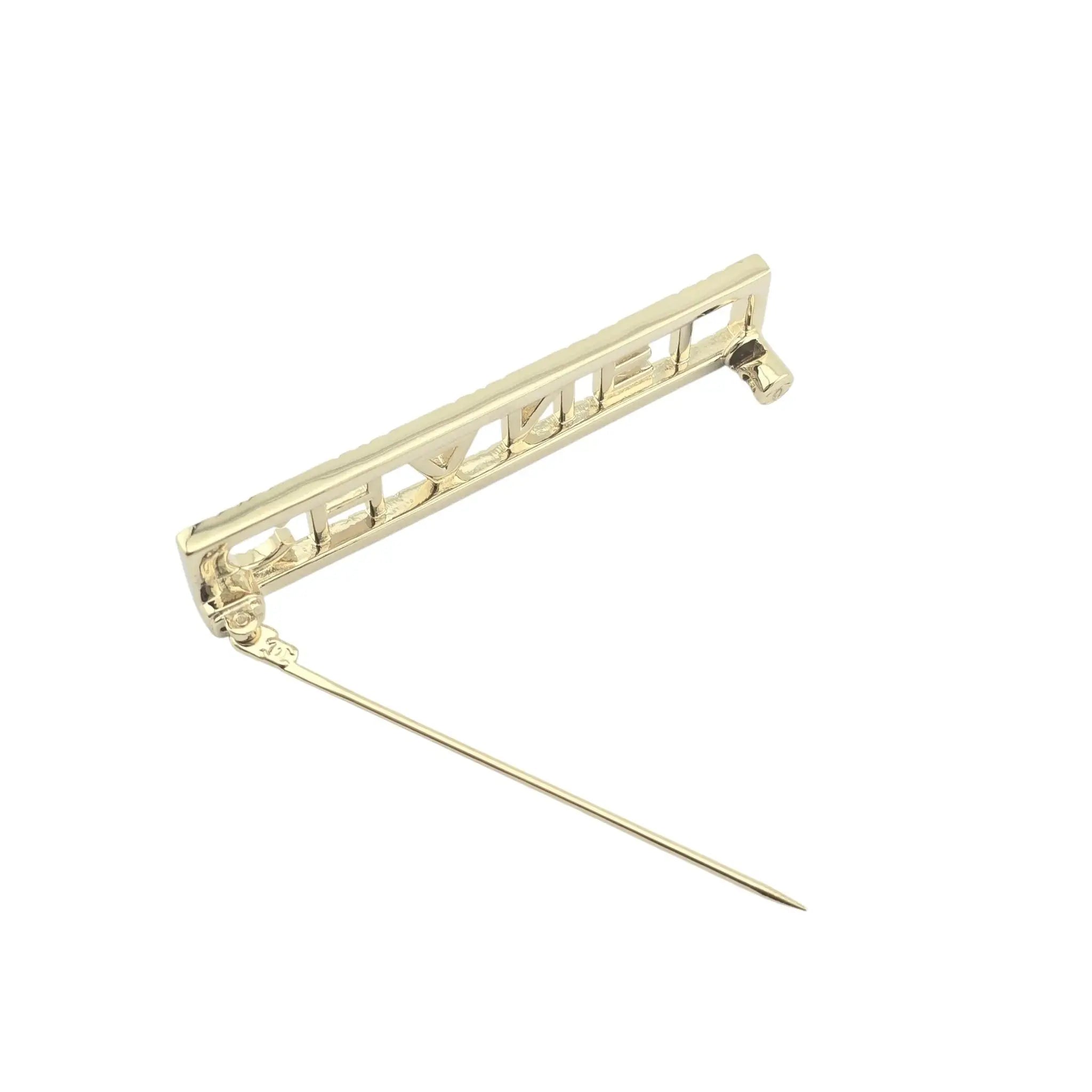 Chanel CC Logo Crystal Brooch 2025 CHANEL