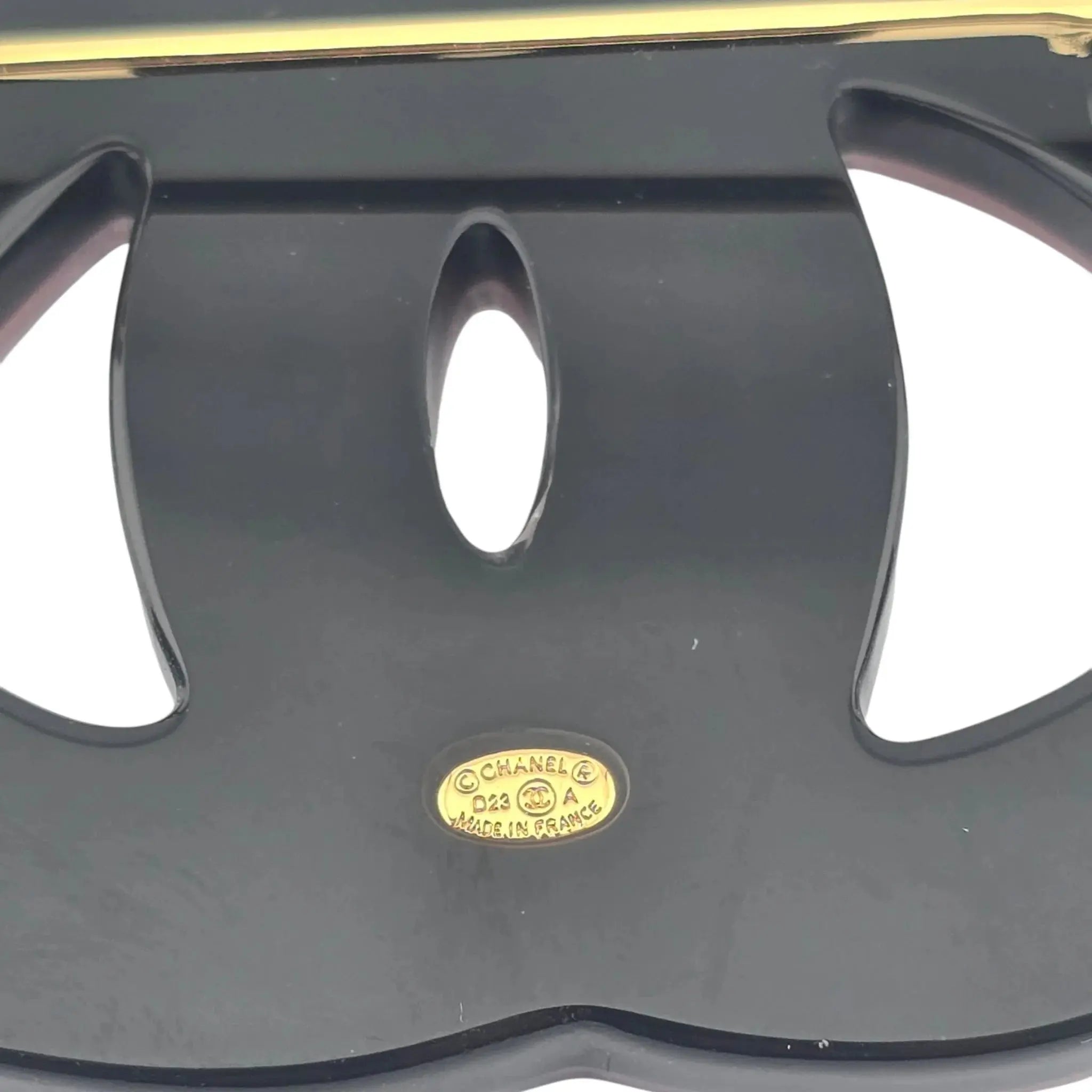 Chanel CC Resin Pink Brooch 2023 CHANEL