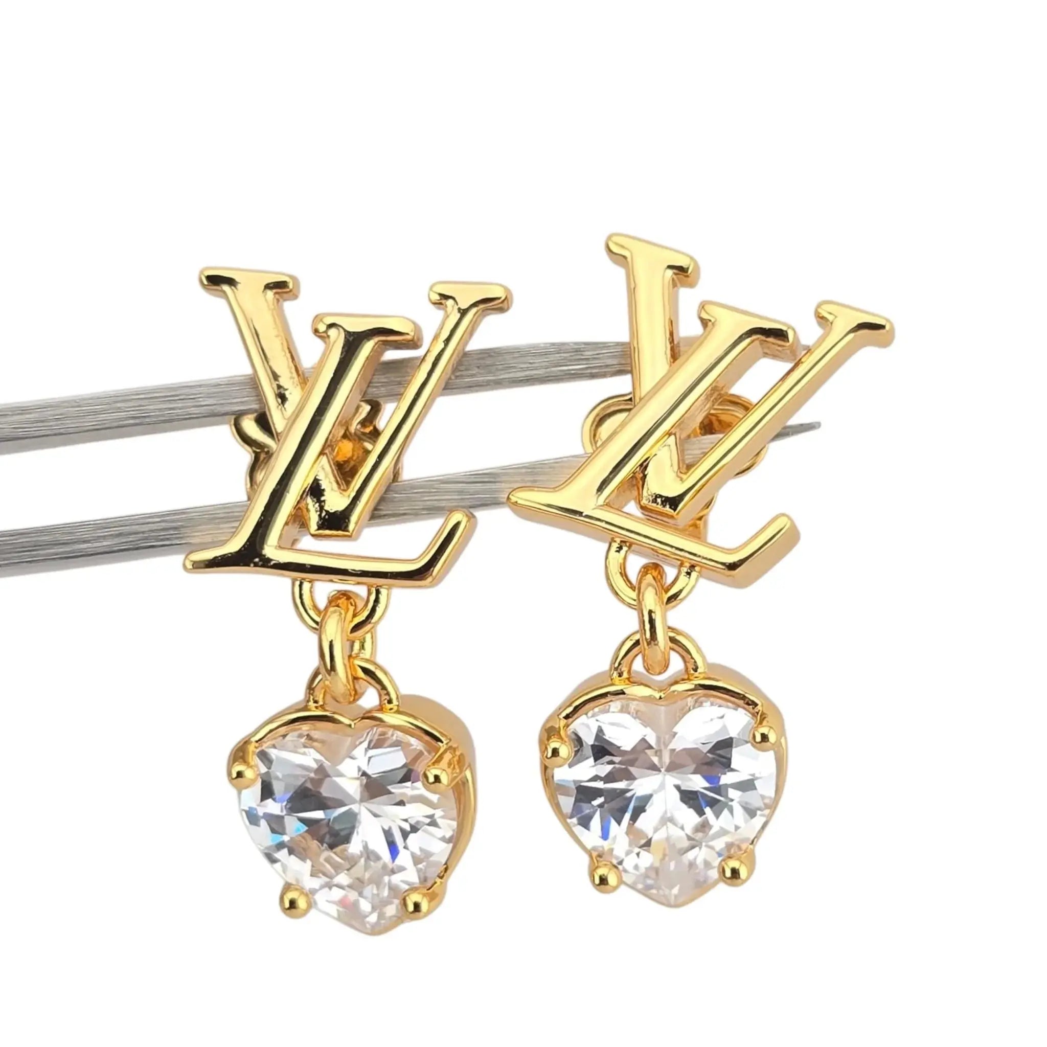 Louis Vuitton LV Iconic Heart Earrings LOUIS VUITTON